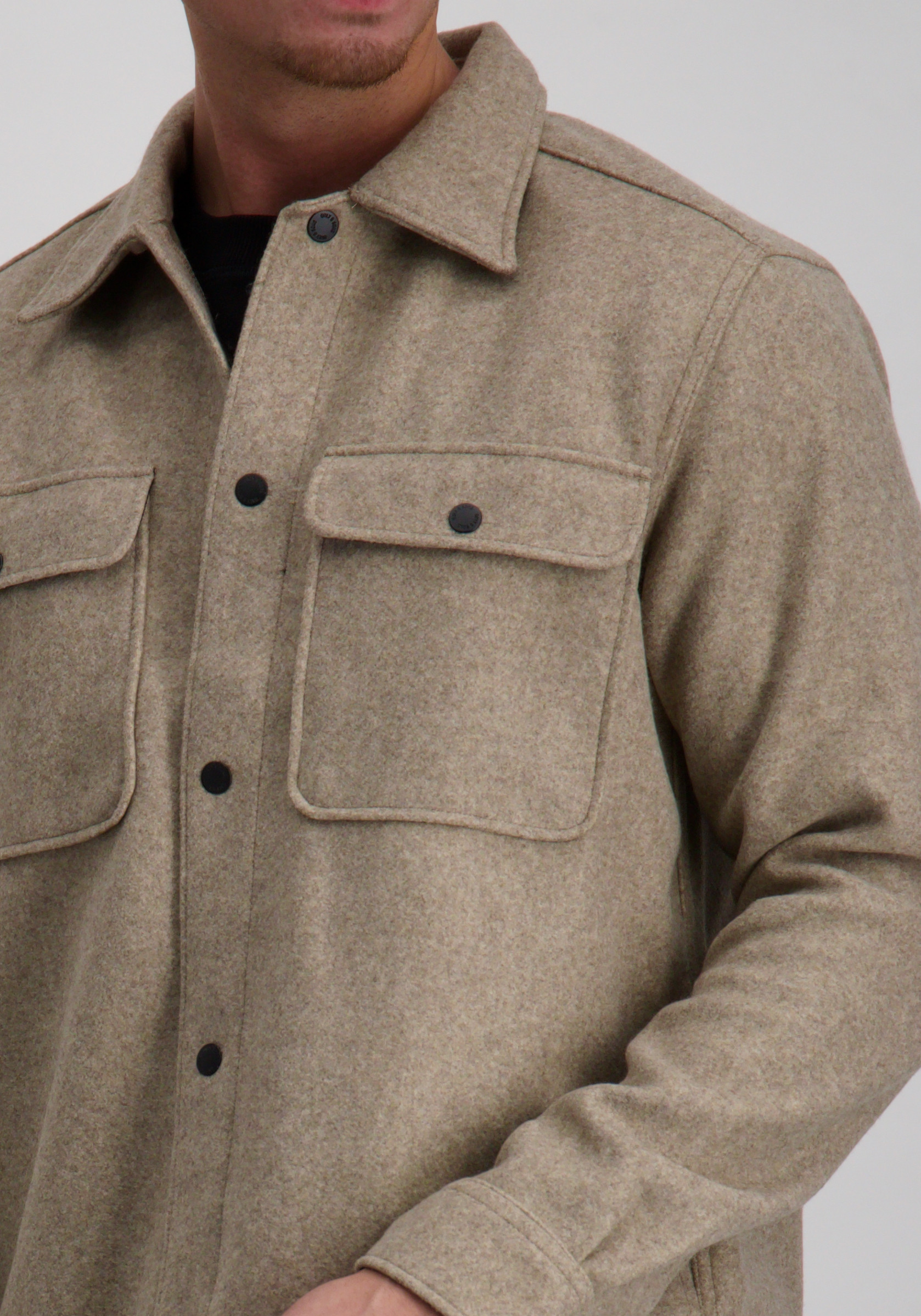 ONLY & SONS Overshirt Ash 22023564 Beige