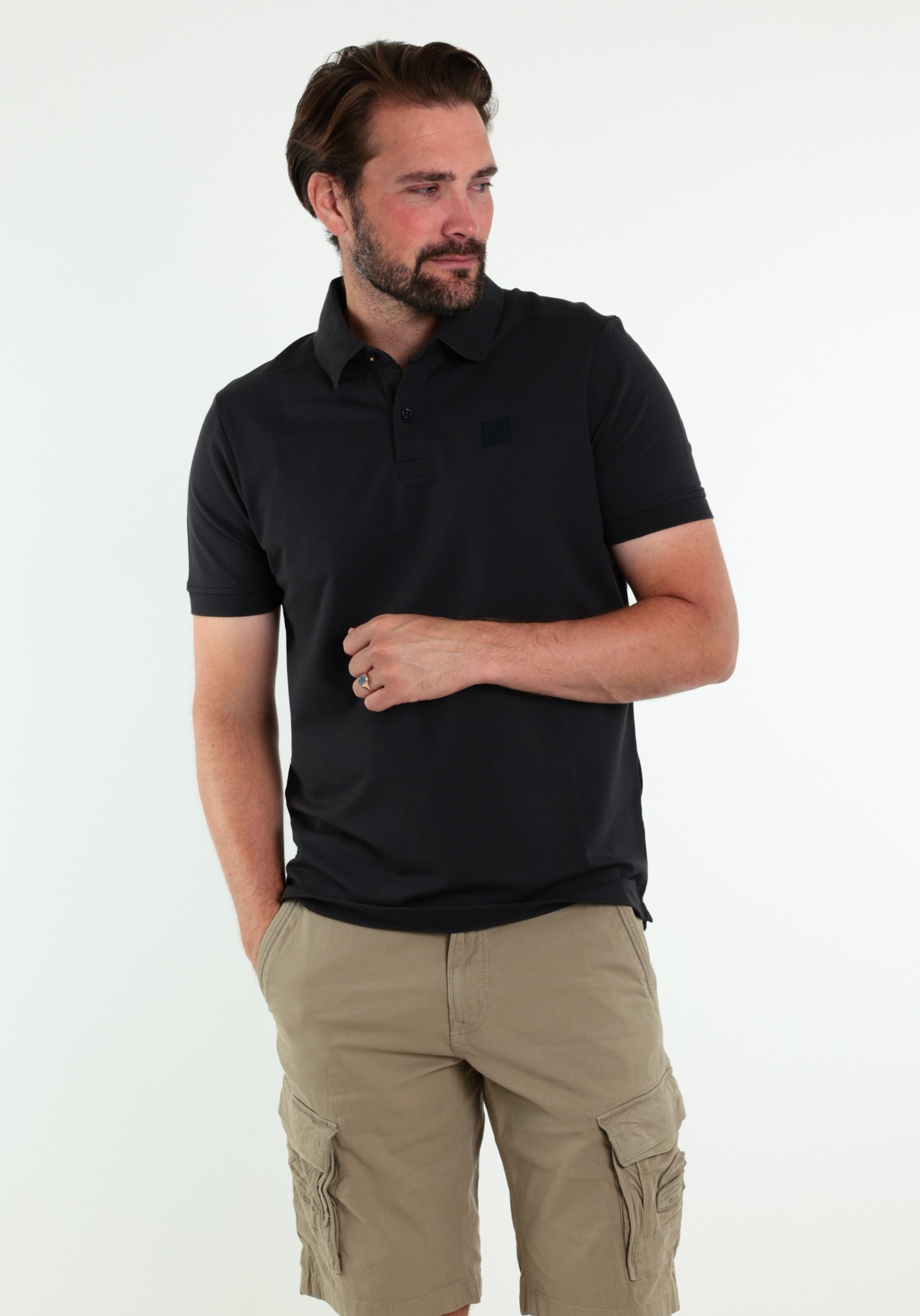 PME Legend Polo PPSS2606866 Antraciet