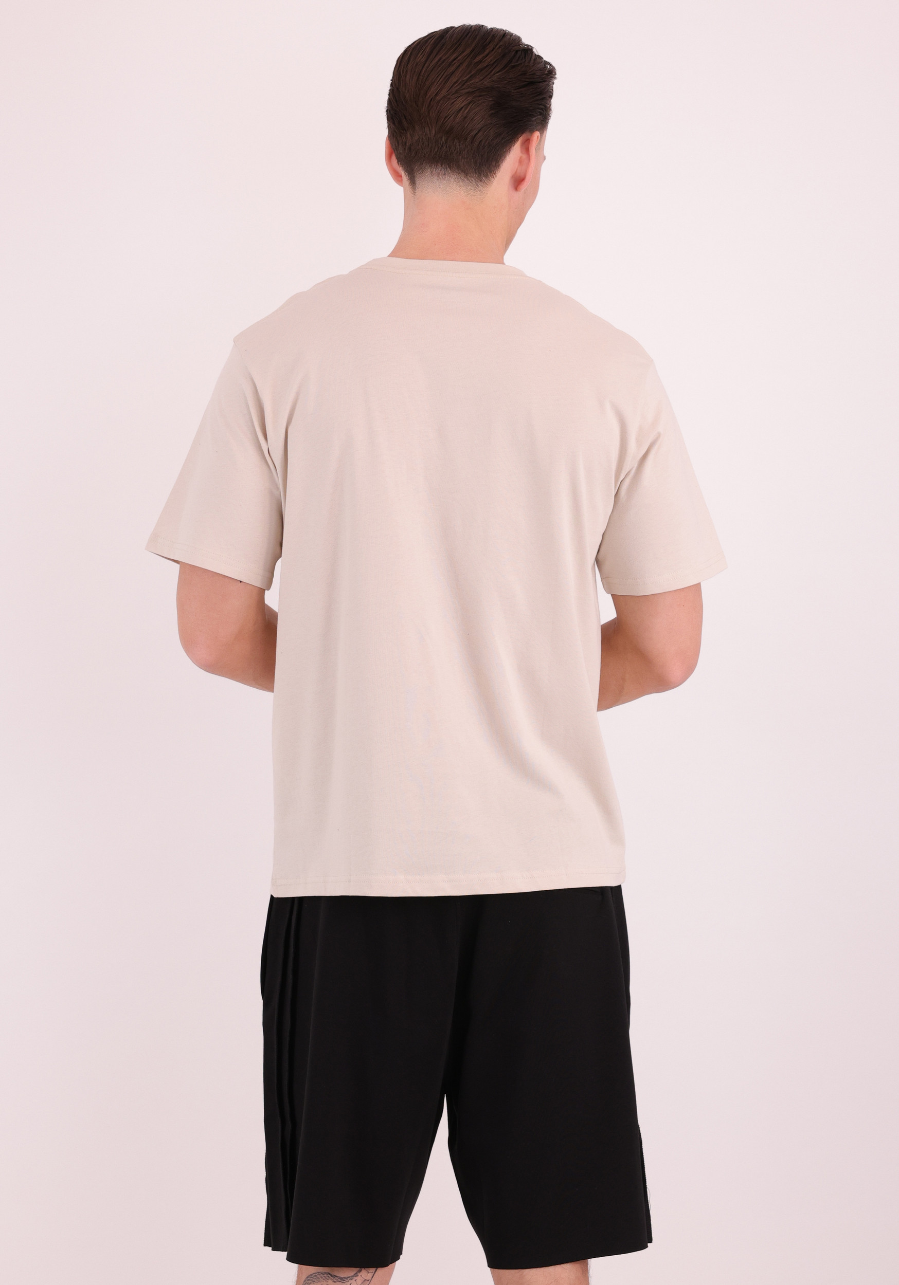 JACK & JONES T-shirt Soho 12278787 Beige