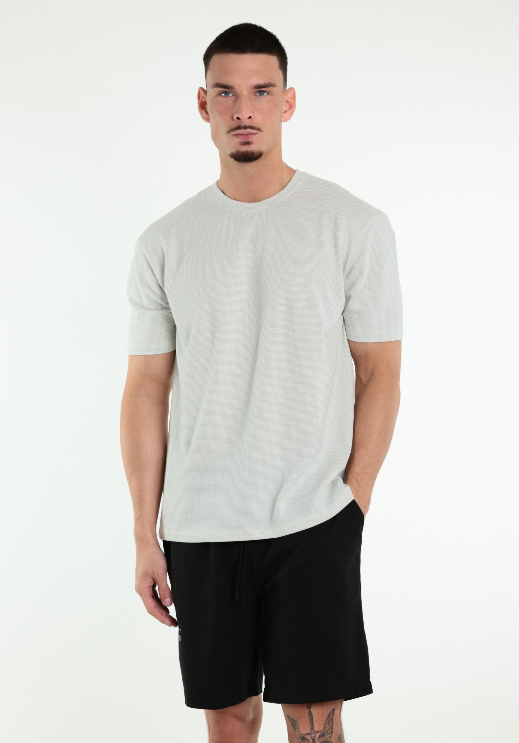No Excess Basic t-shirt 32350455 Wit