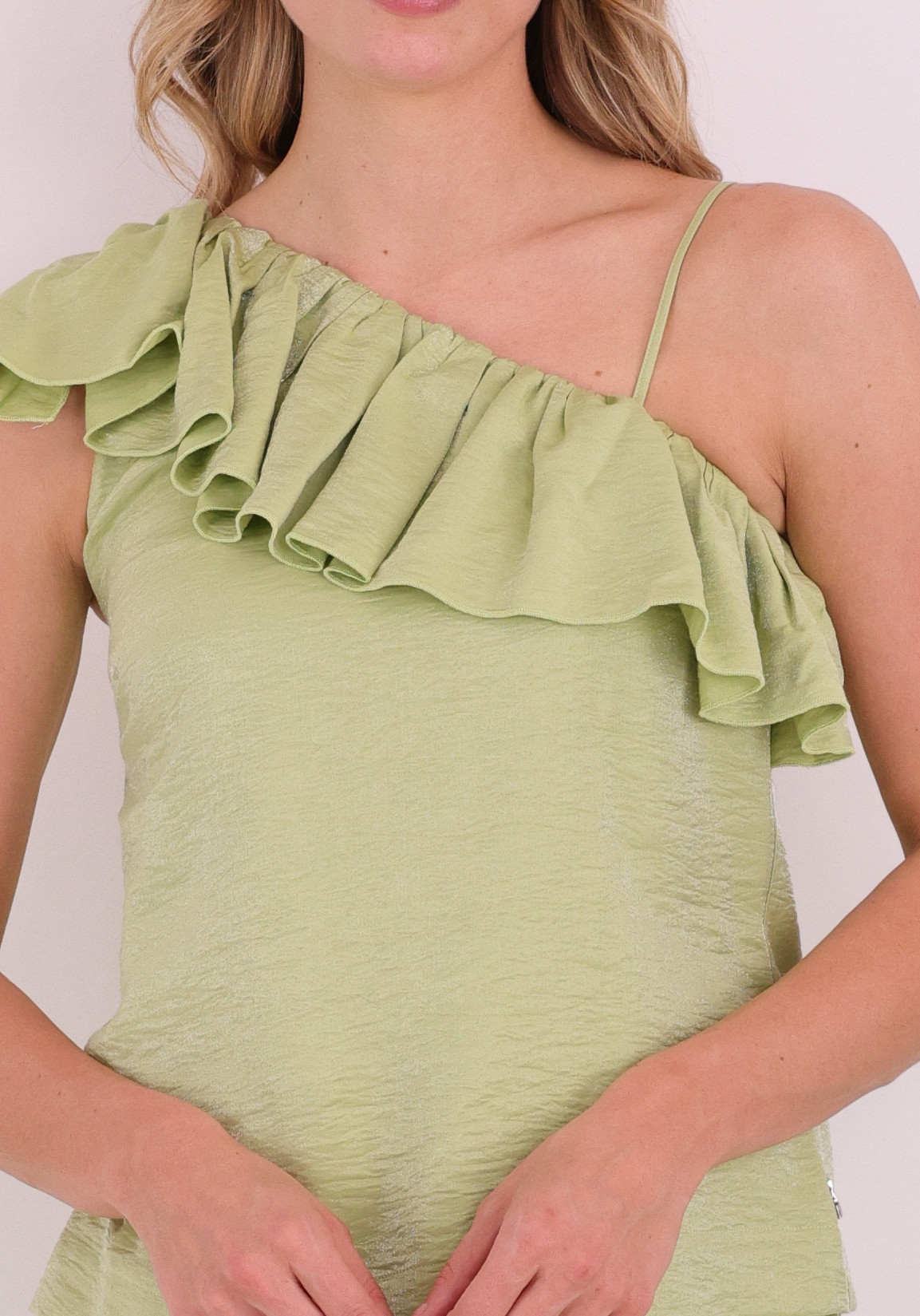 Jansen Amsterdam Top VIE SS26.4 Groen