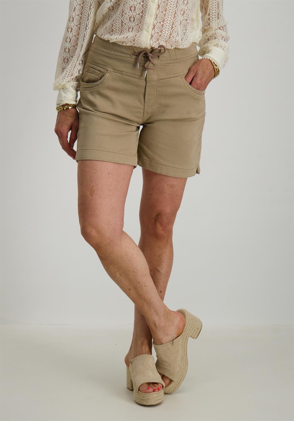 Cup of Joe Korte broek Alice Taupe