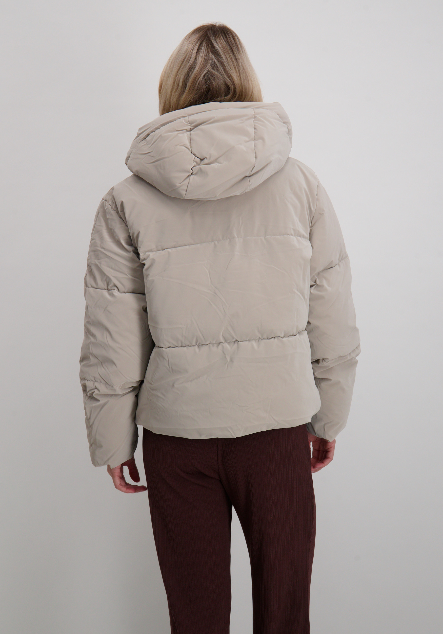 Harper & Yve Winterjas Abbie AW25N201 Licht grijs
