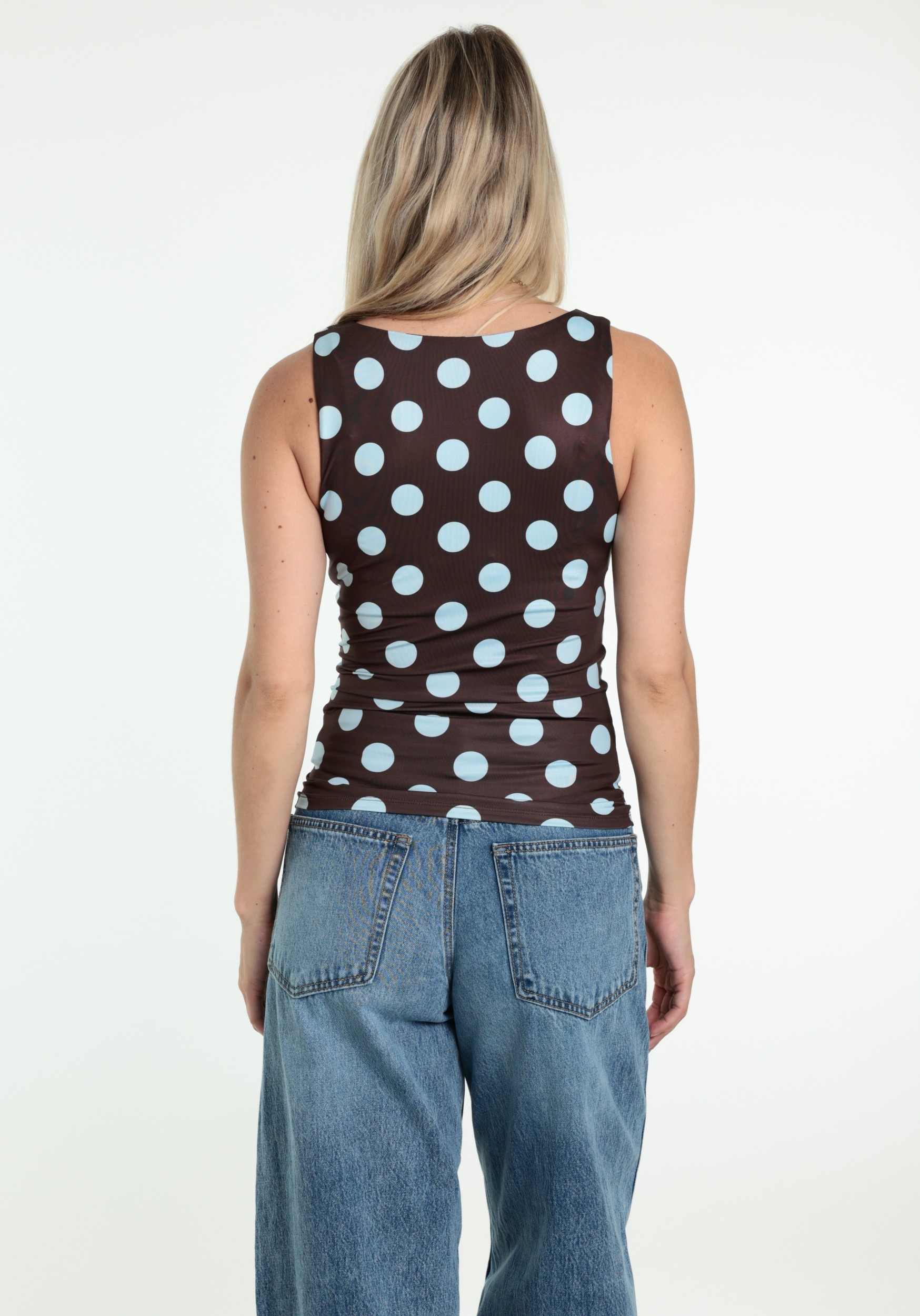 ONLY Top Lone 15348826 Donker bruin