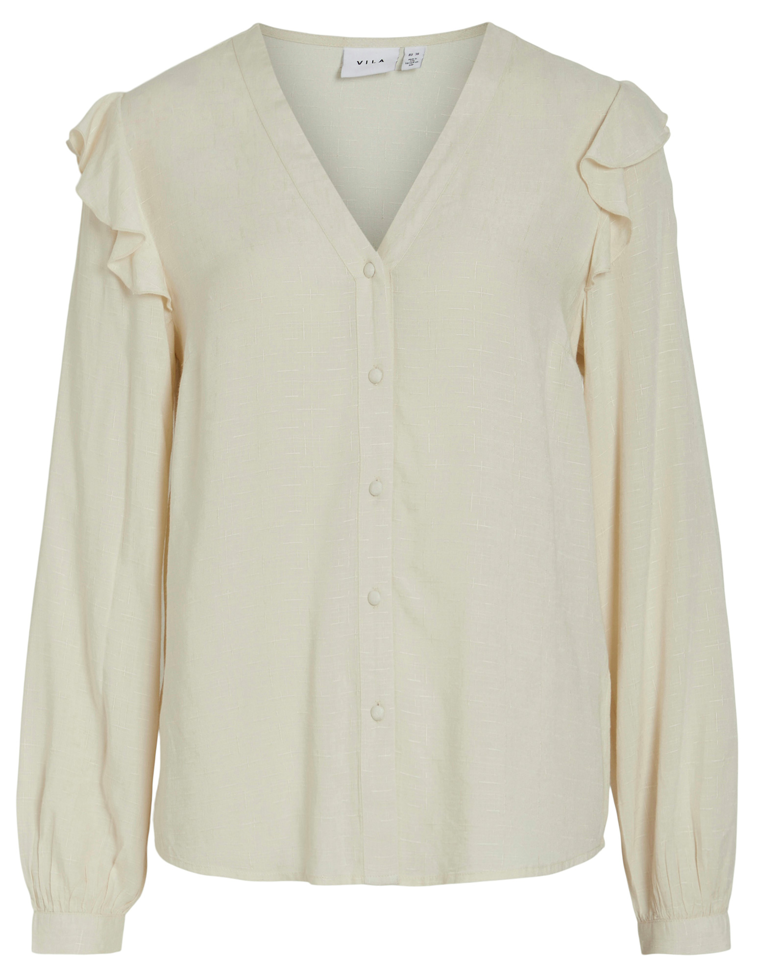 Vila Blouse Destina 14101043 Wolwit-ecru