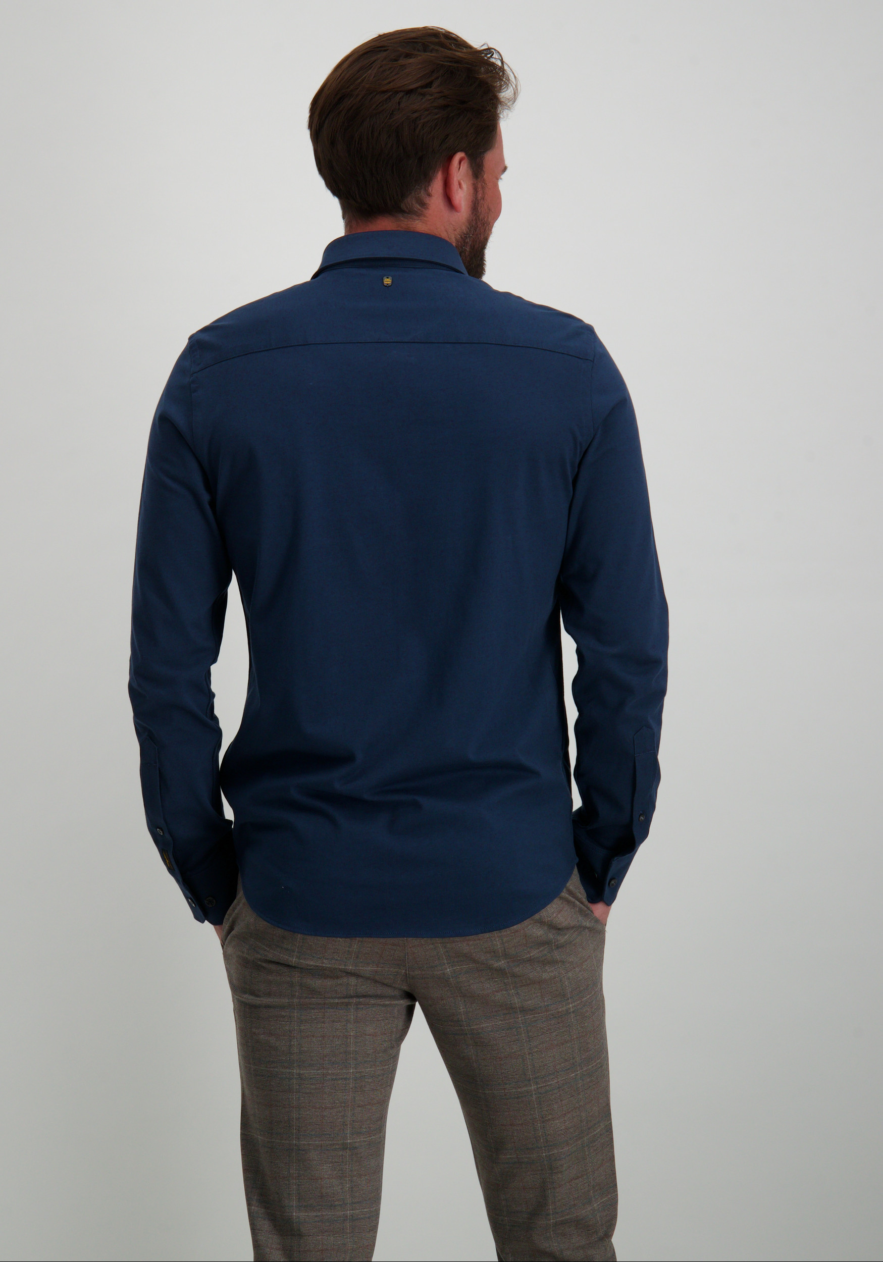 PME Legend Overhemd PSI2400033 Donker blauw