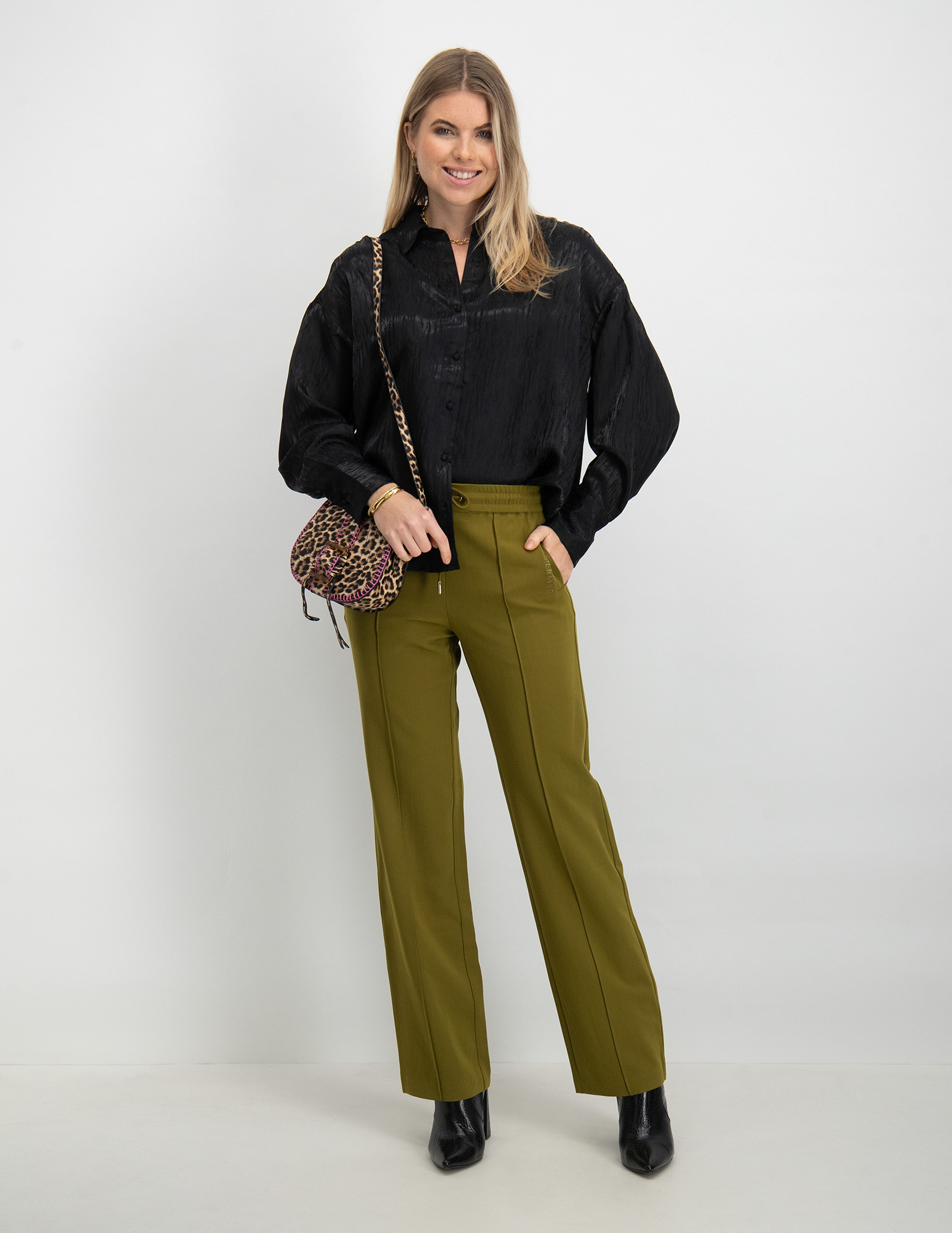 Vero moda Blouse Sina 10295616 Zwart