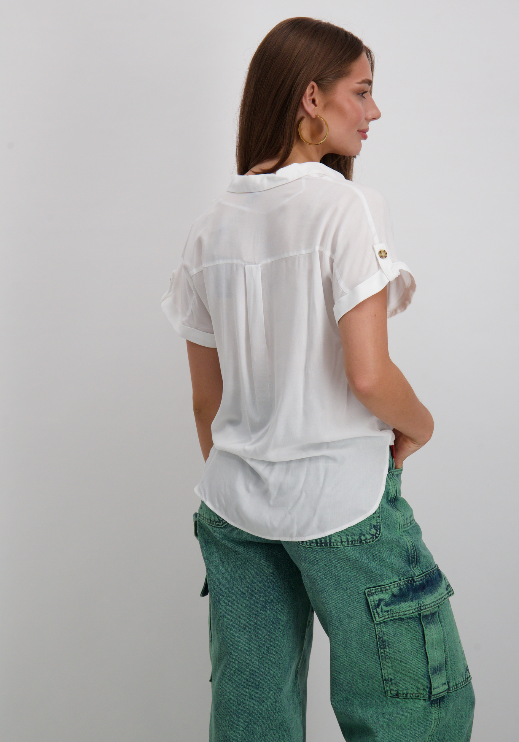 Vero moda Blouse Bumpy 10310139 Wit