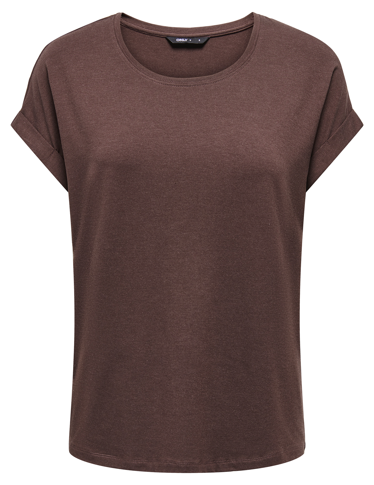 ONLY T-shirt Moster 15106662 Midden bruin