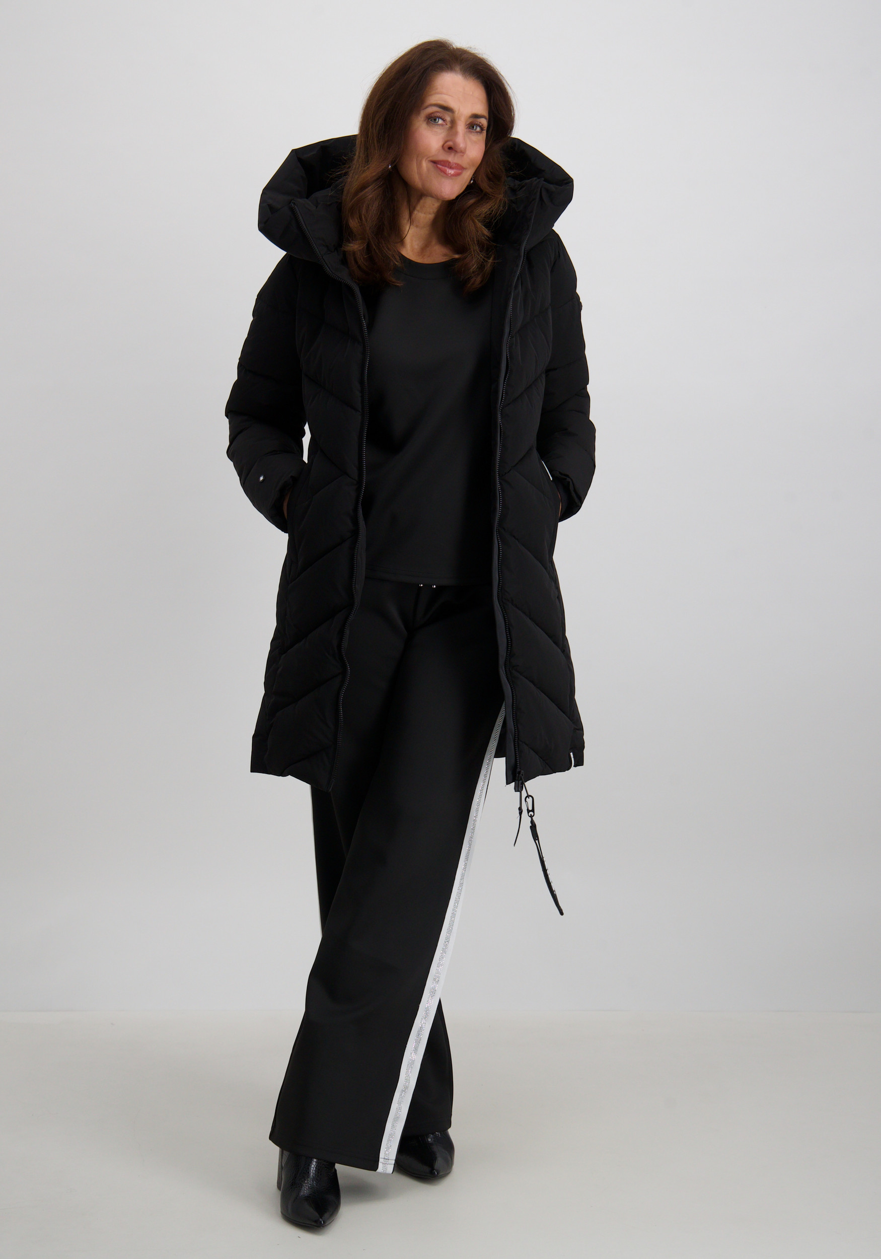 KHUJO Winterjas Darka2 1256CO253 Zwart