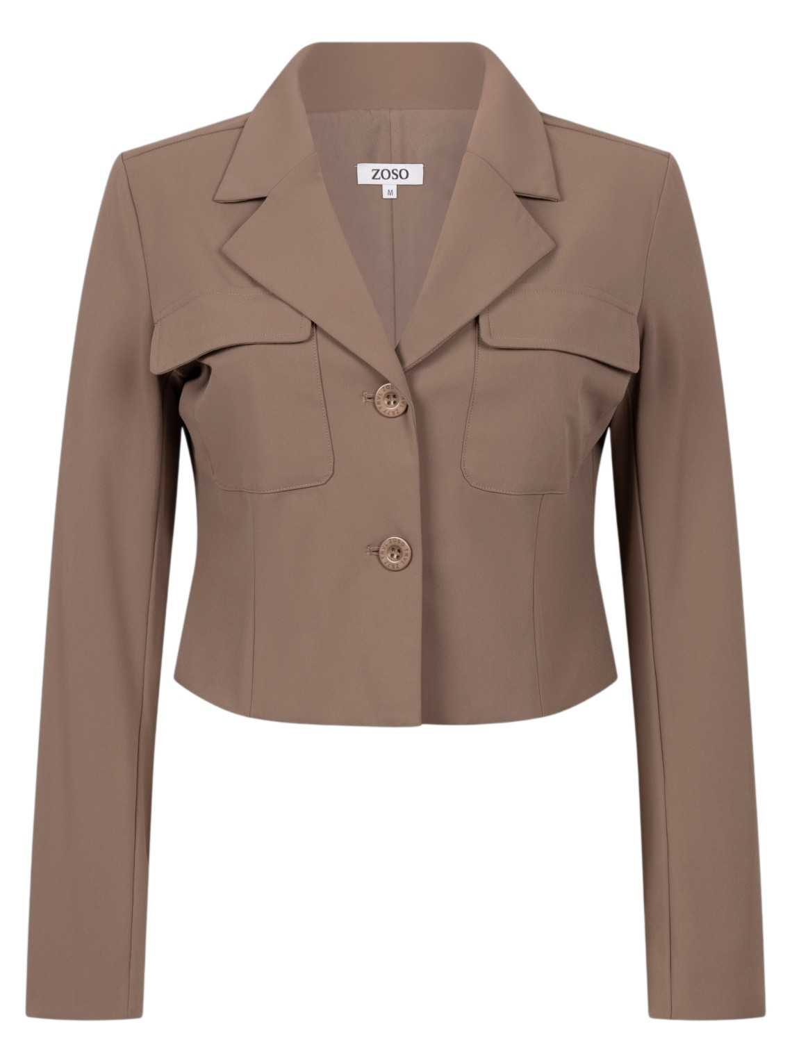 Zoso Blazer 254Glory Licht bruin