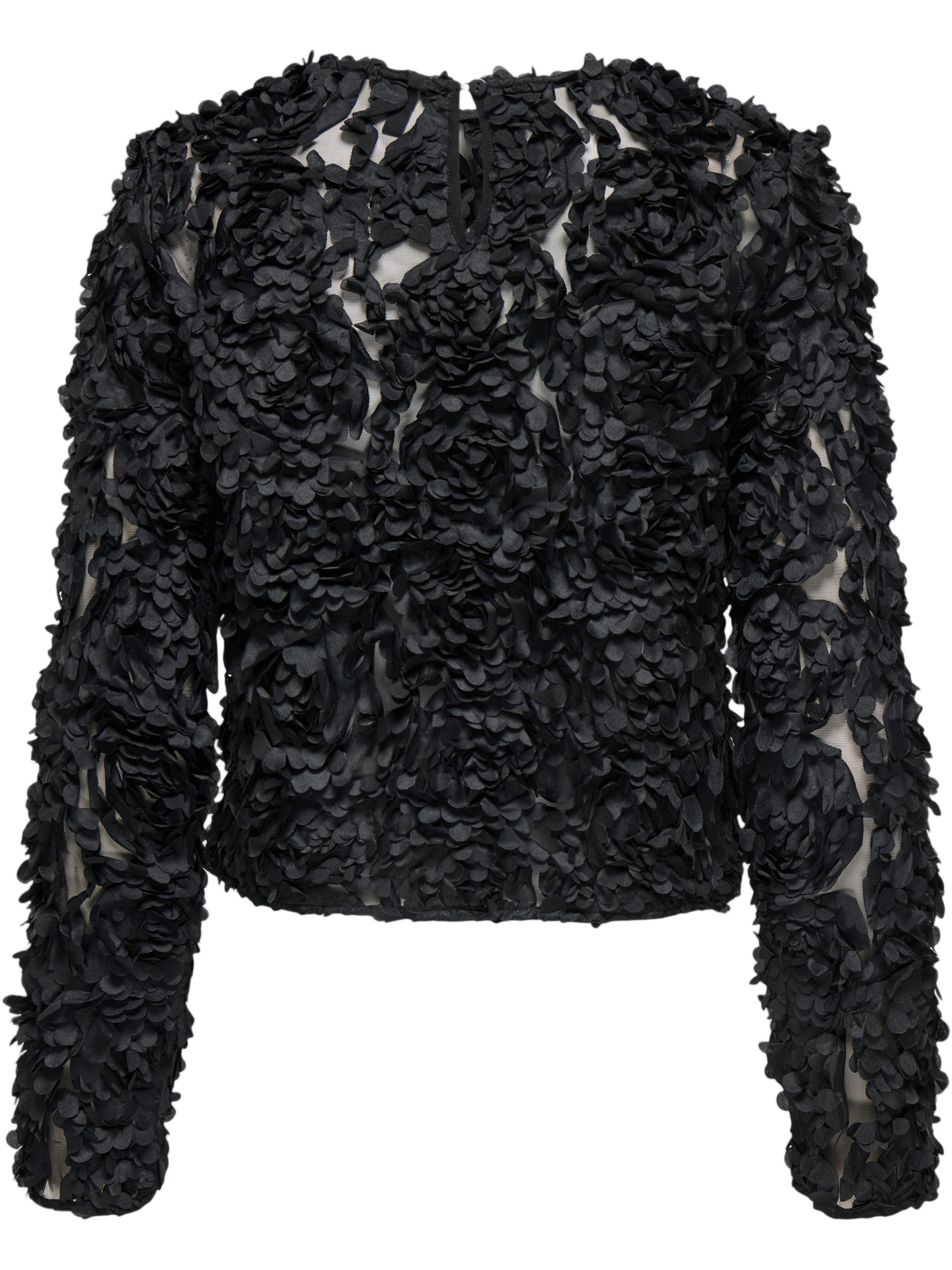 Only Top Rosebloom 15364572 Zwart