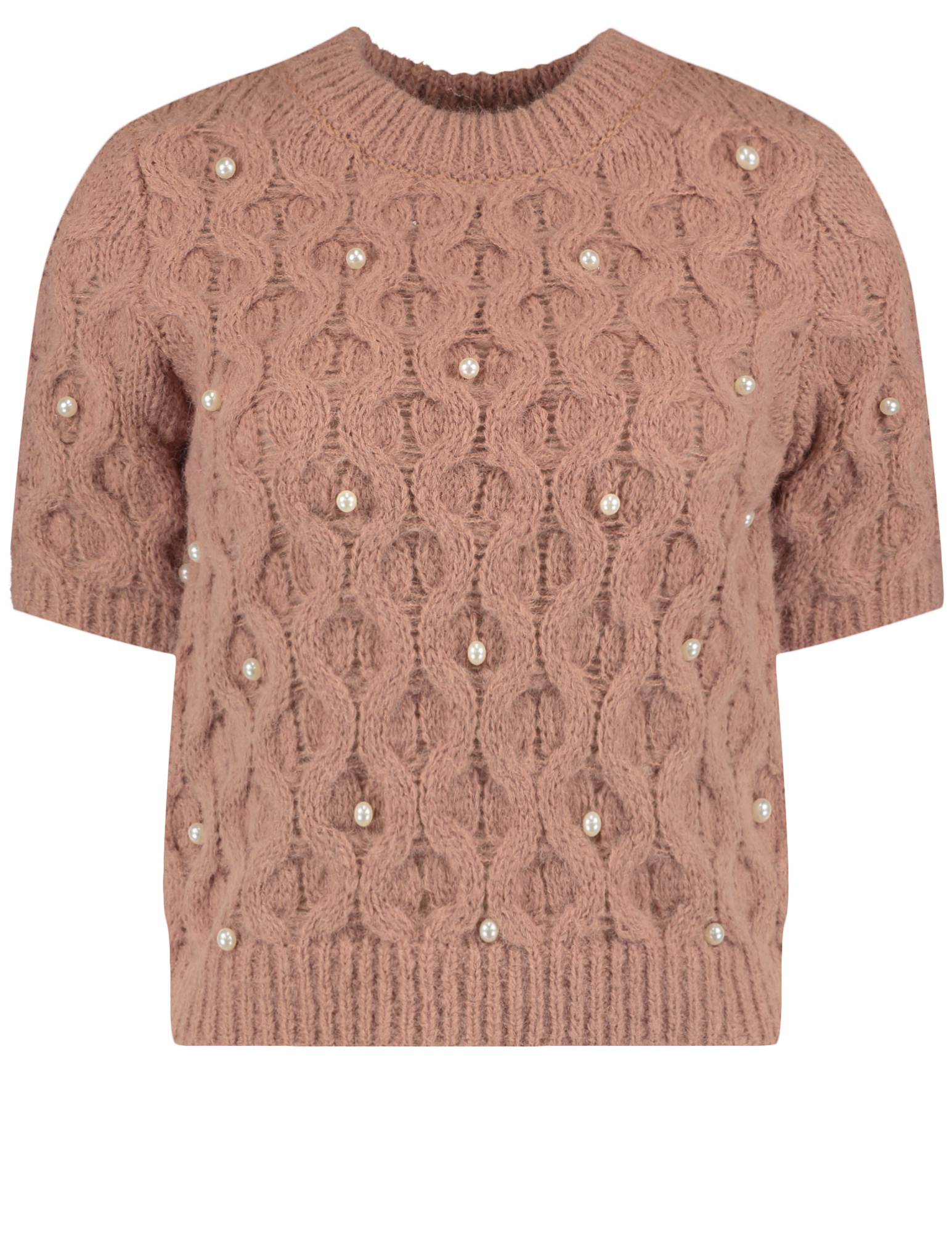 Vero moda Trui Catania pearl 10341700 Bruin