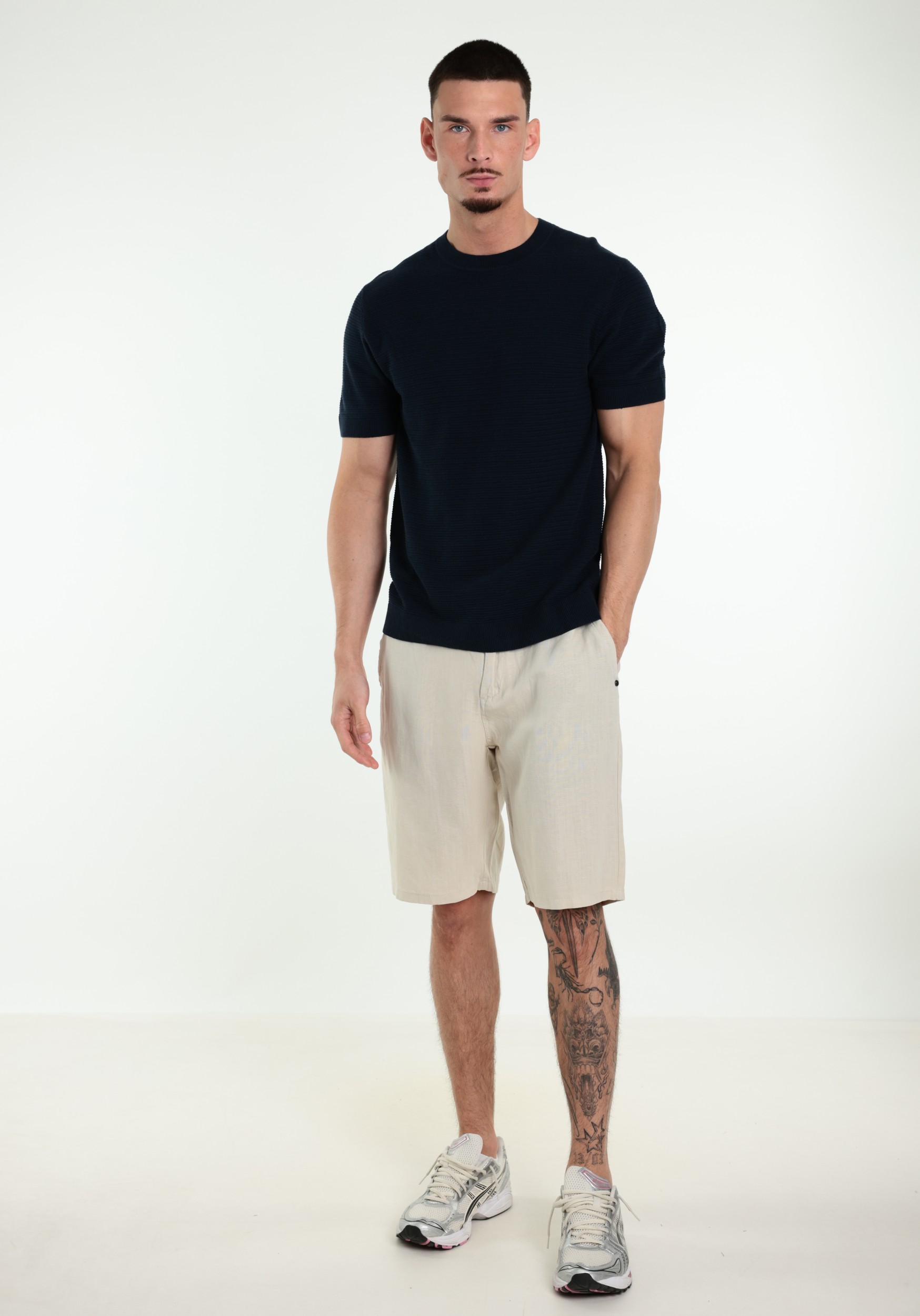 JACK & JONES Trui Riley 12292035 Donker blauw