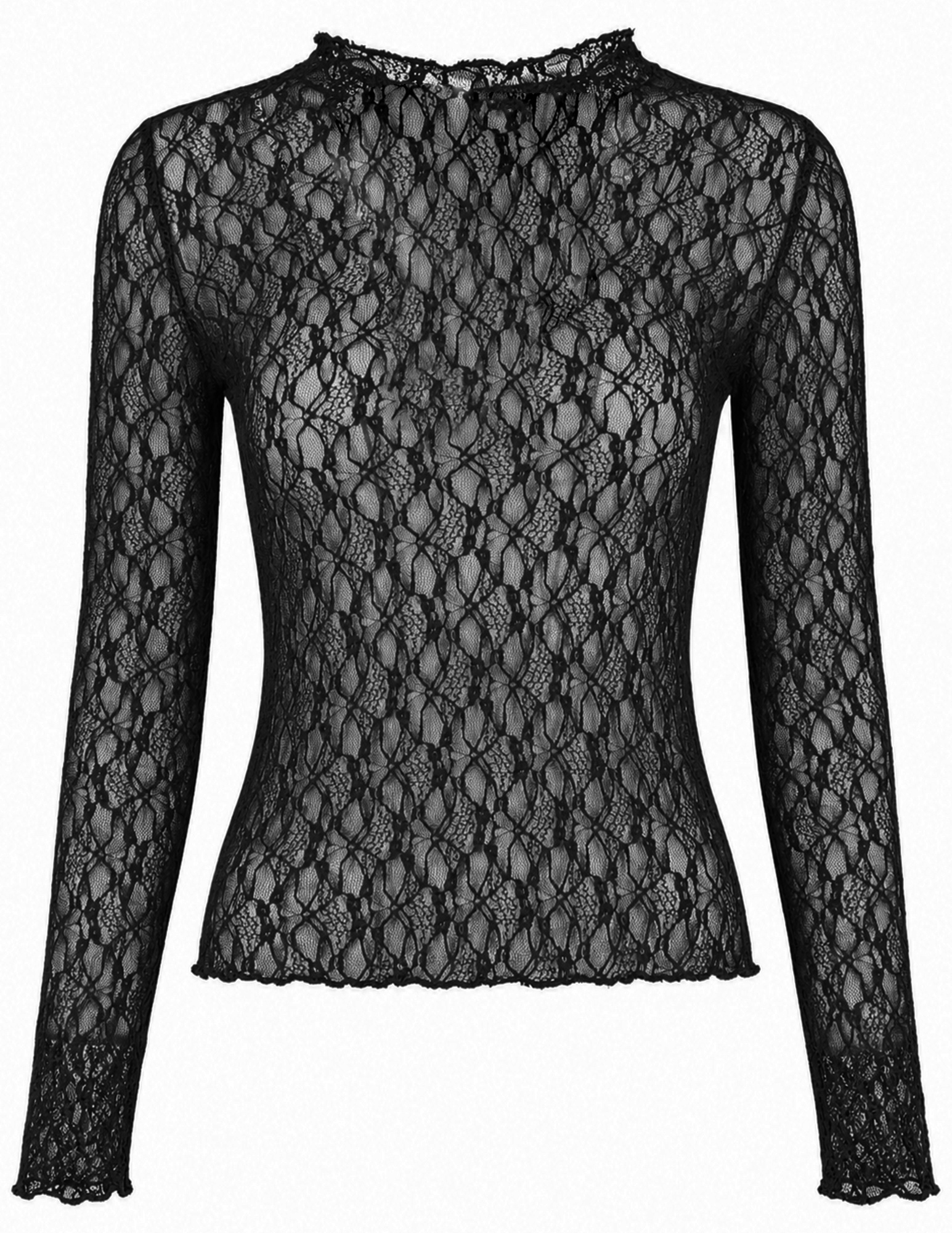 BELIEVE Top Lace B-92120-TOP Zwart