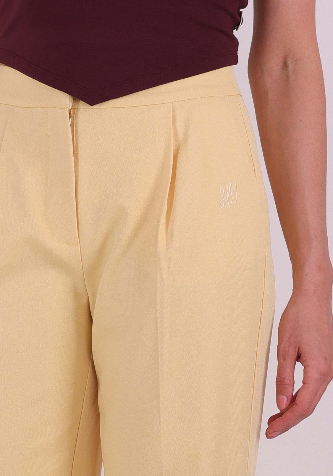 Harper & Yve Broek Anna SS6N106 Licht geel