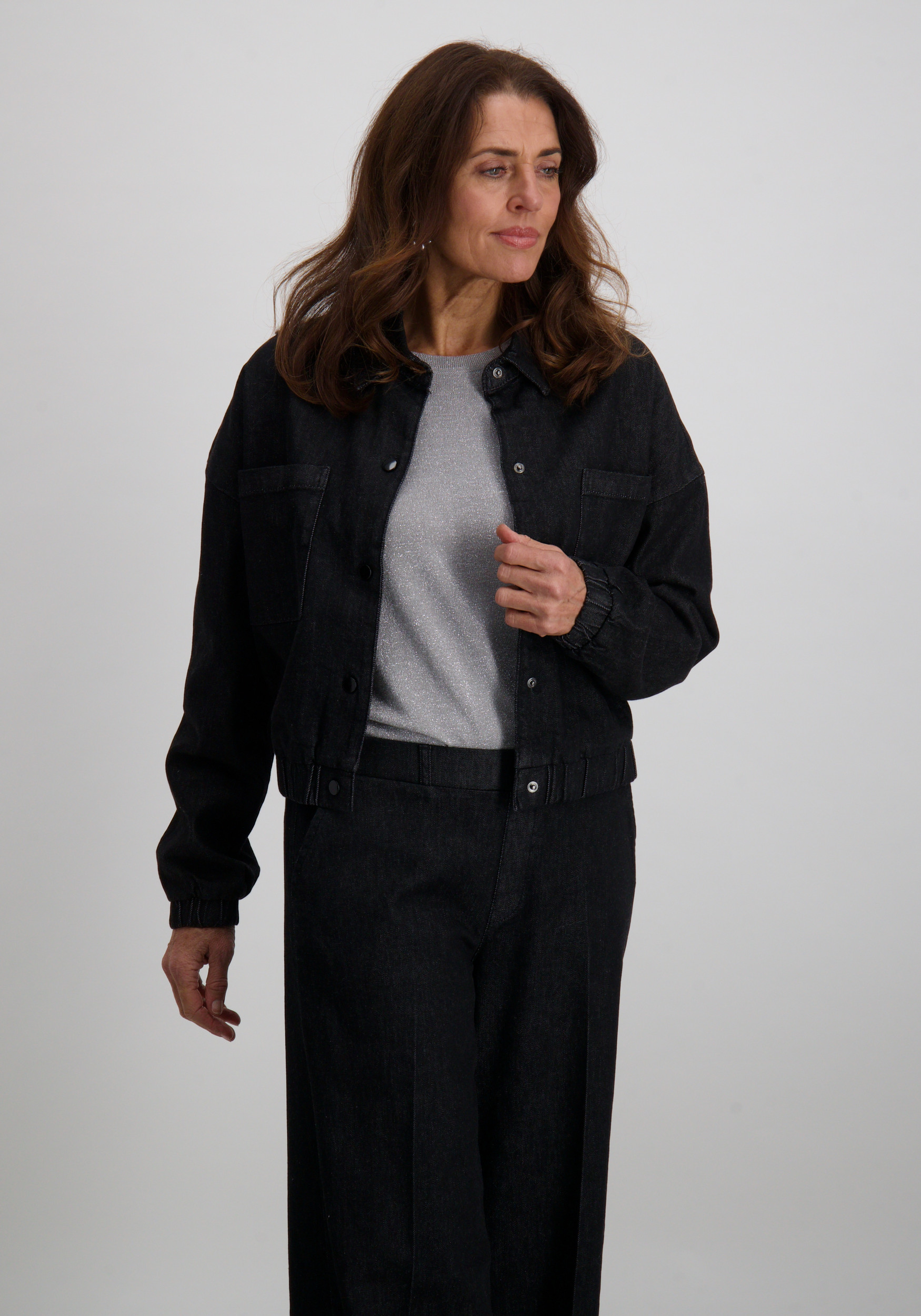 Para Mi Spijkerjack Lynn FW252.212371-D189 Jeans zwart