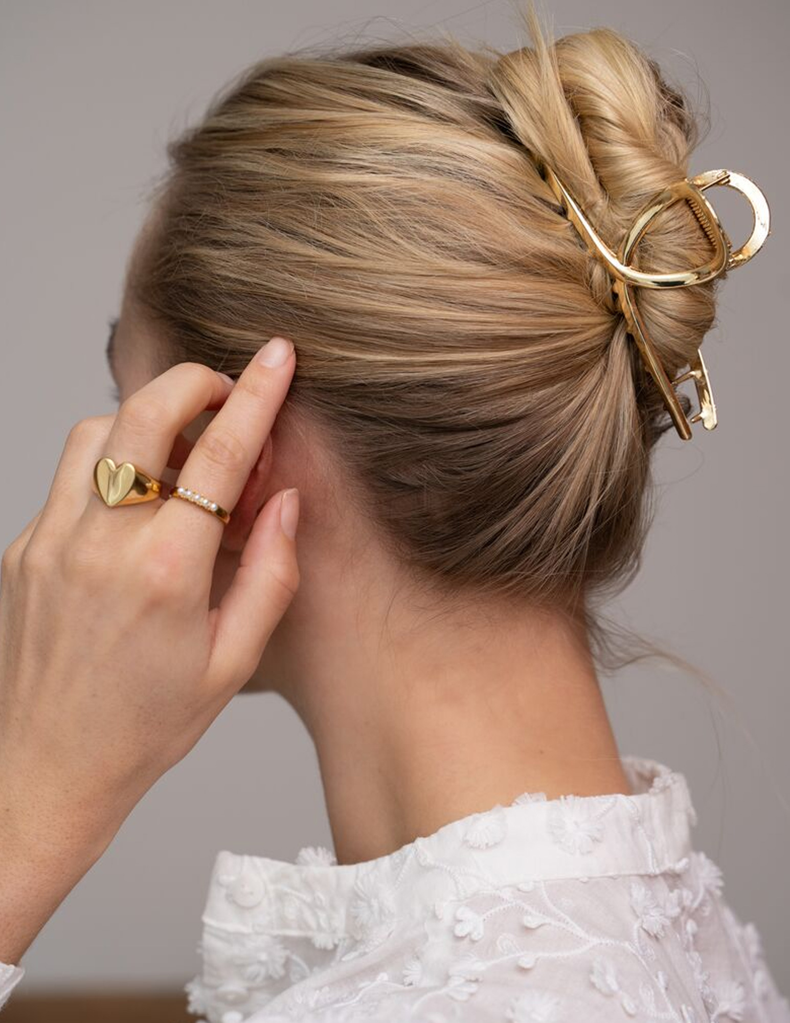 My Jewellery Haarclip groot MJ10282 Goud