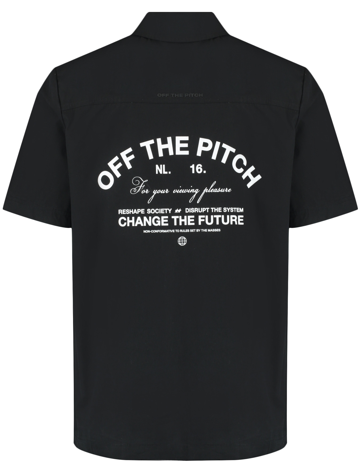 Off The Pitch Overhemd otp251010 Zwart