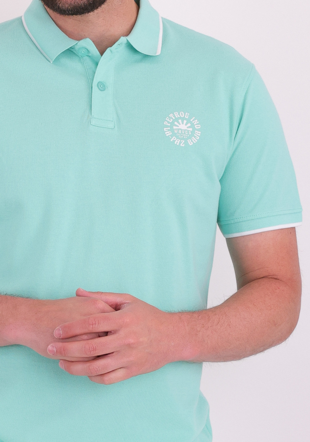 Petrol Polo M-1060-POL137 Turquoise