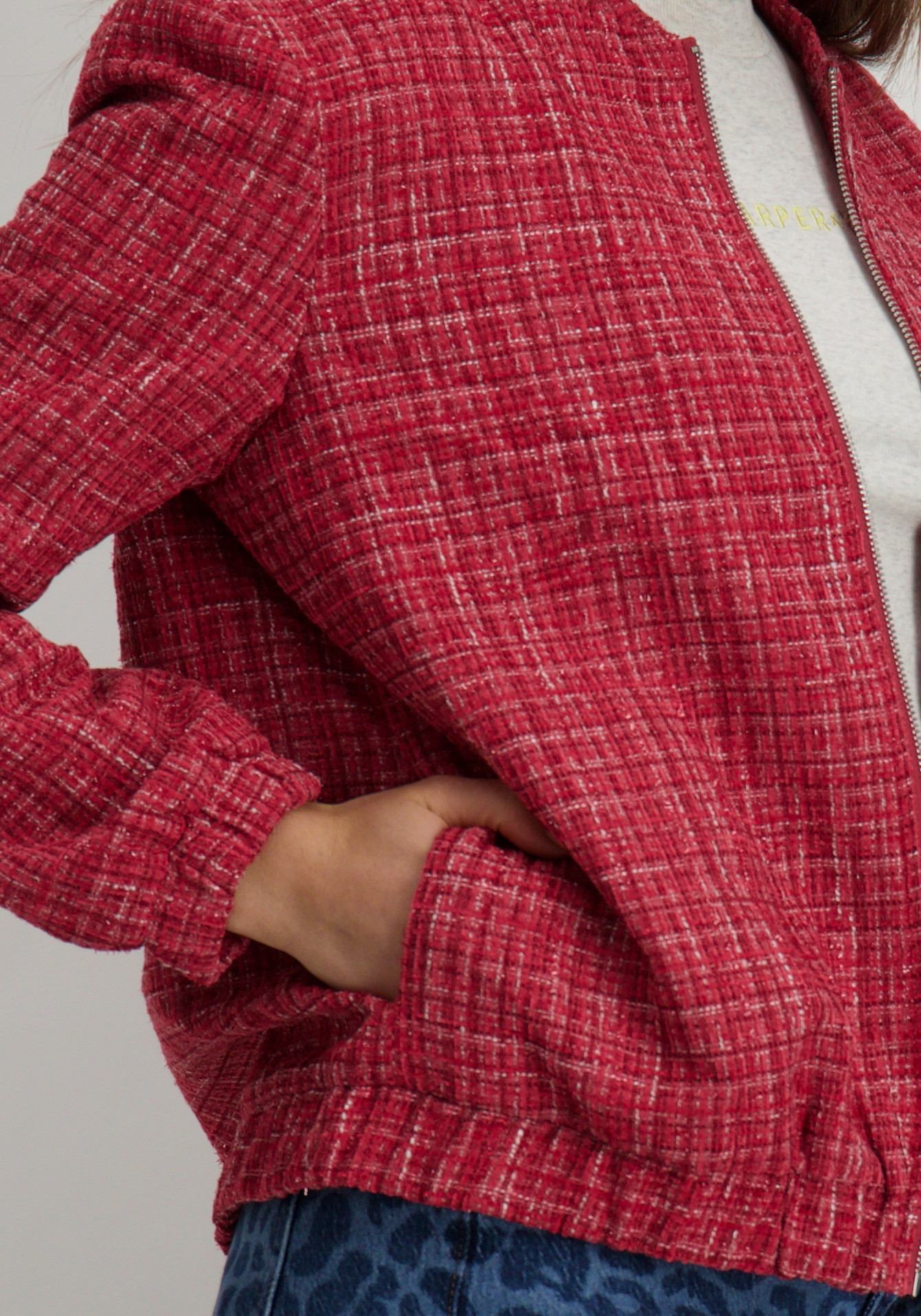 Vero moda Bomber jack Natasha 10335903 Roze