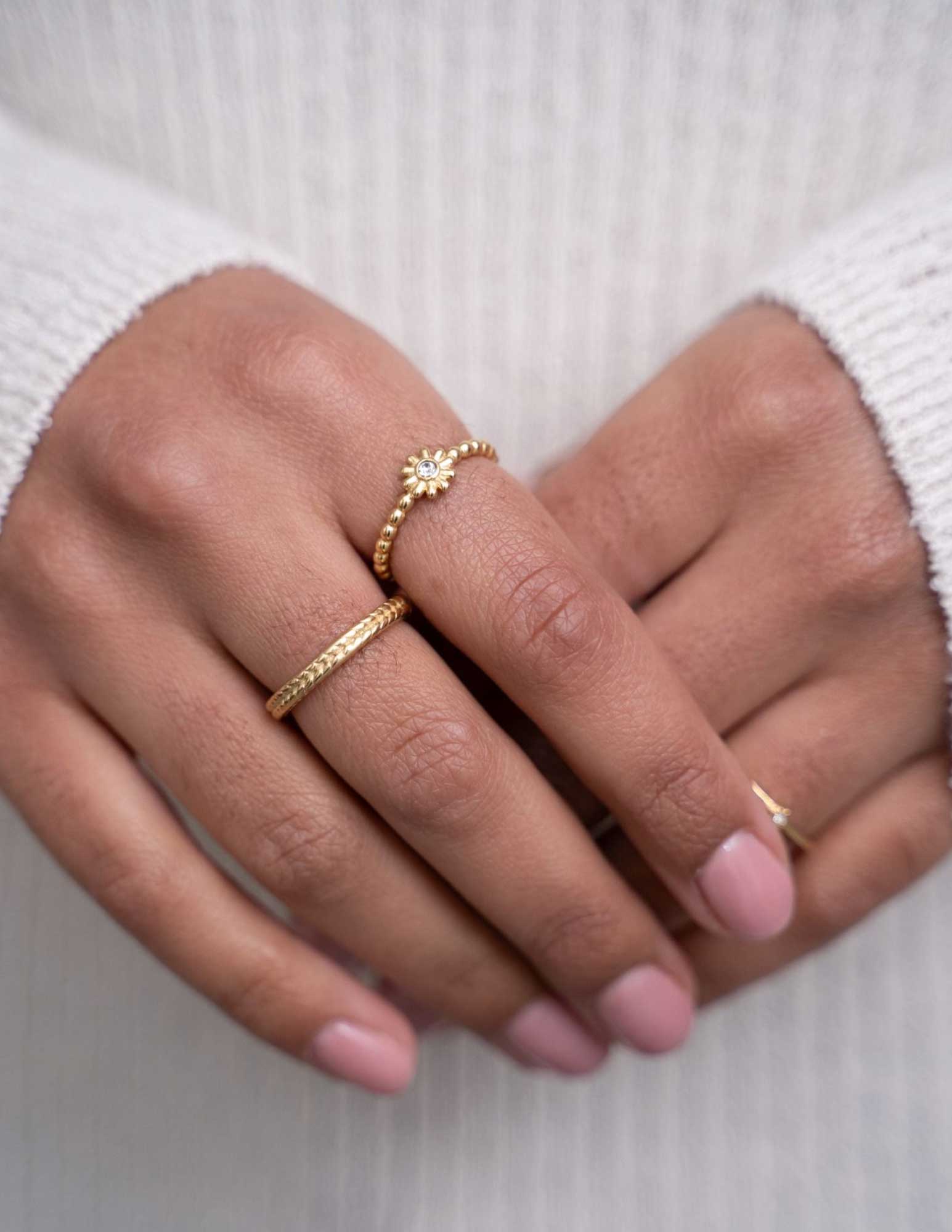 My Jewellery Ring bloem MJ10593 Zilver