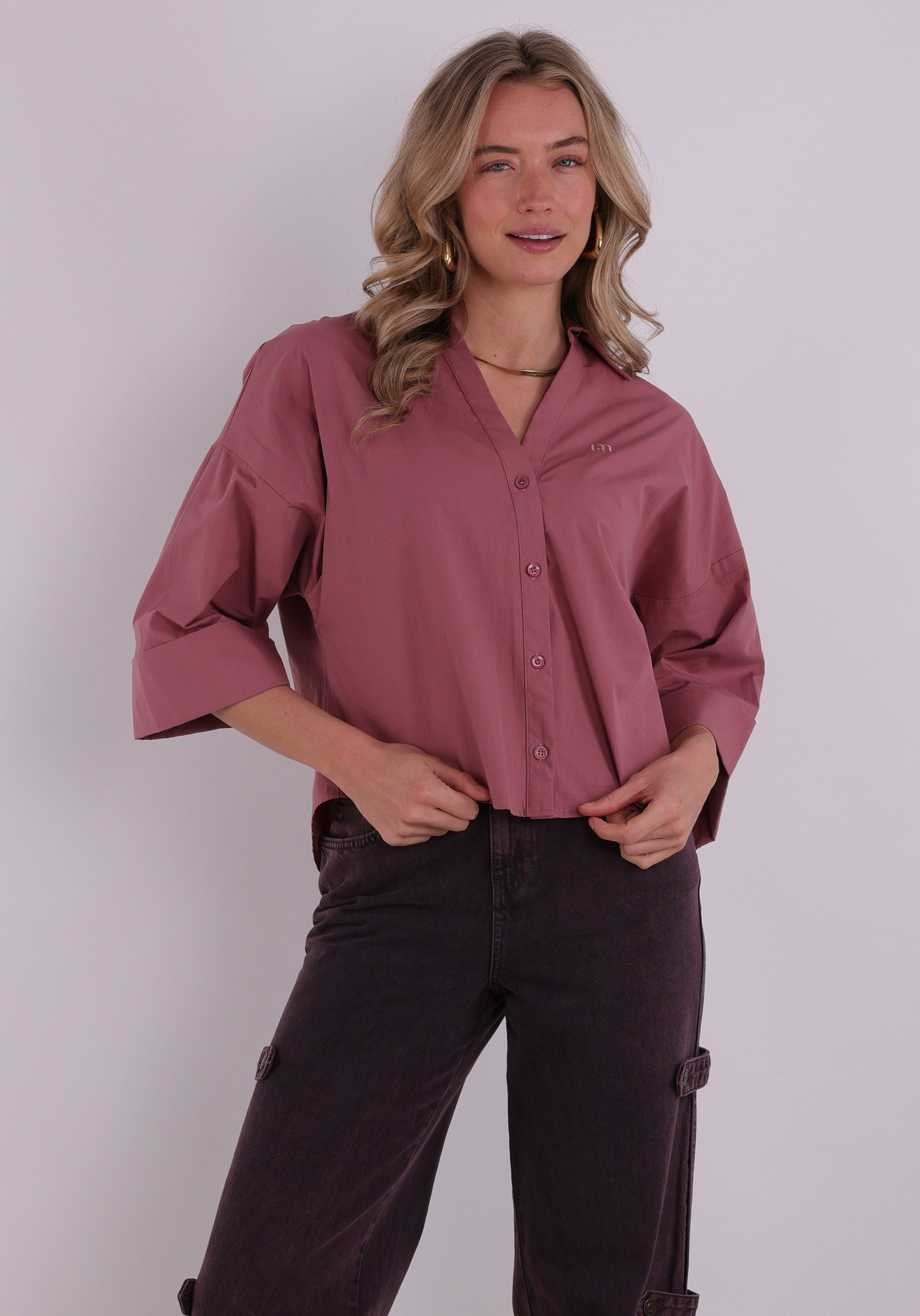 Lofty Manner Blouse Selou Ra03 Licht paars