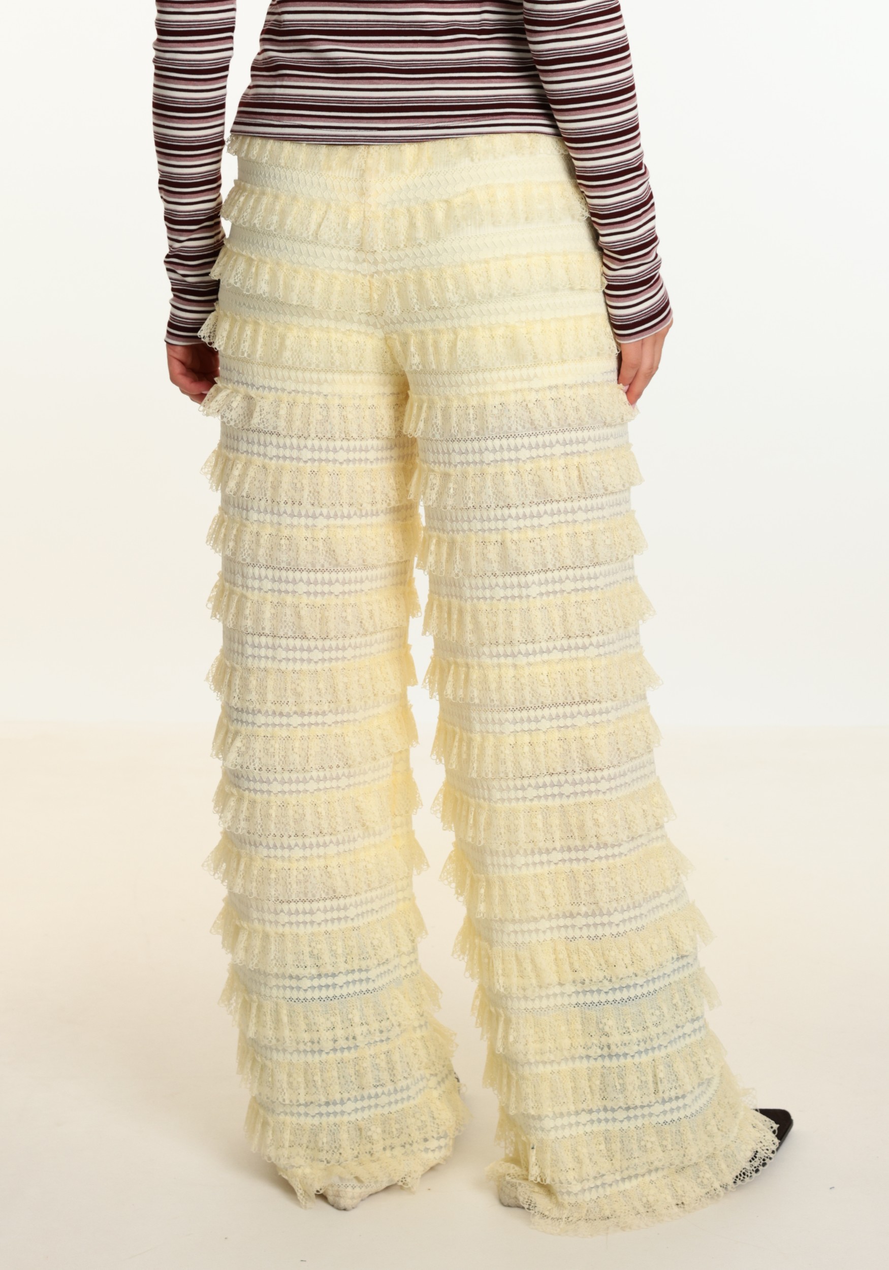 Harper & Yve Broek Lo AW6P107 Licht geel
