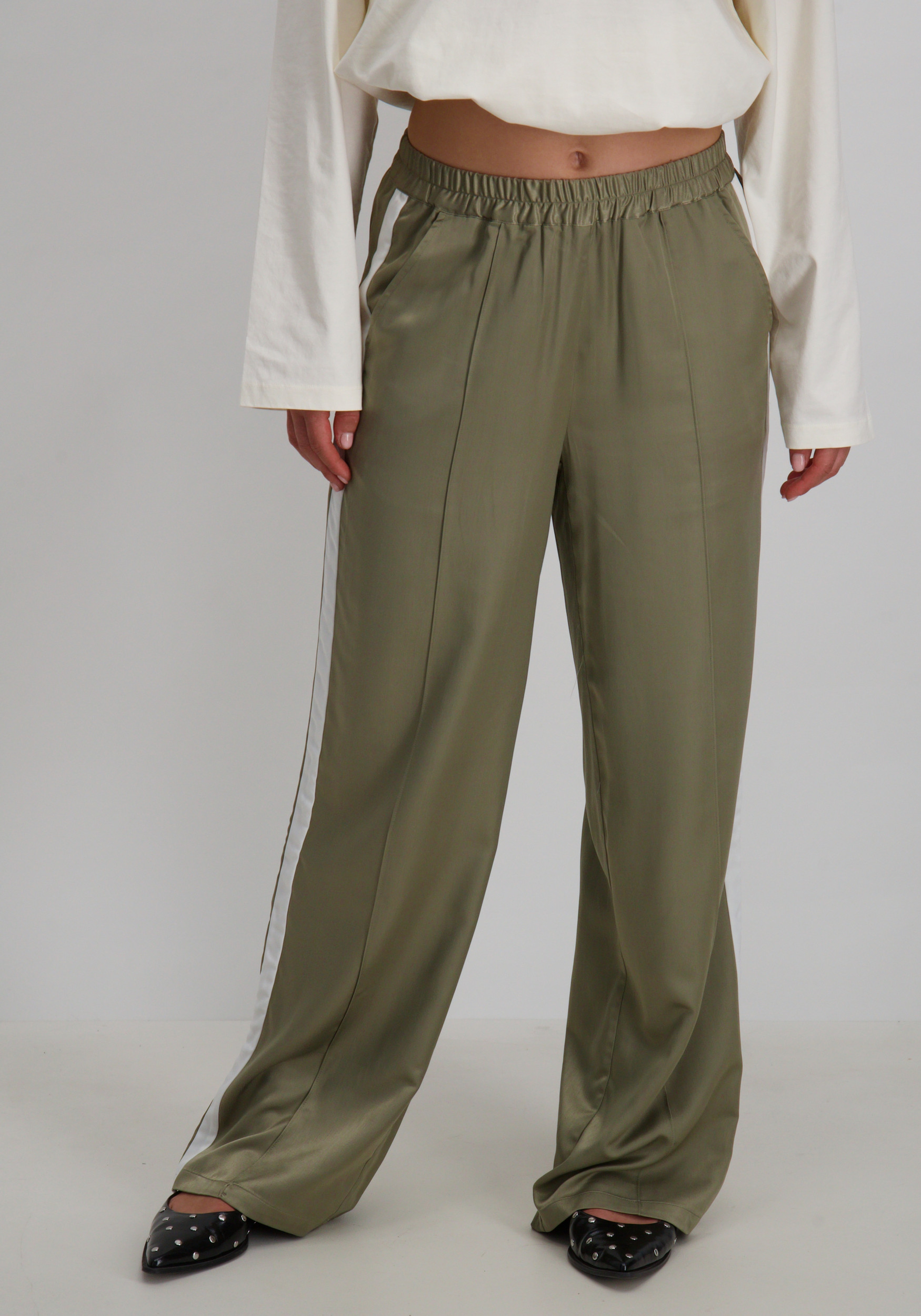 Vero moda Broek Vina 10331999 Midden groen