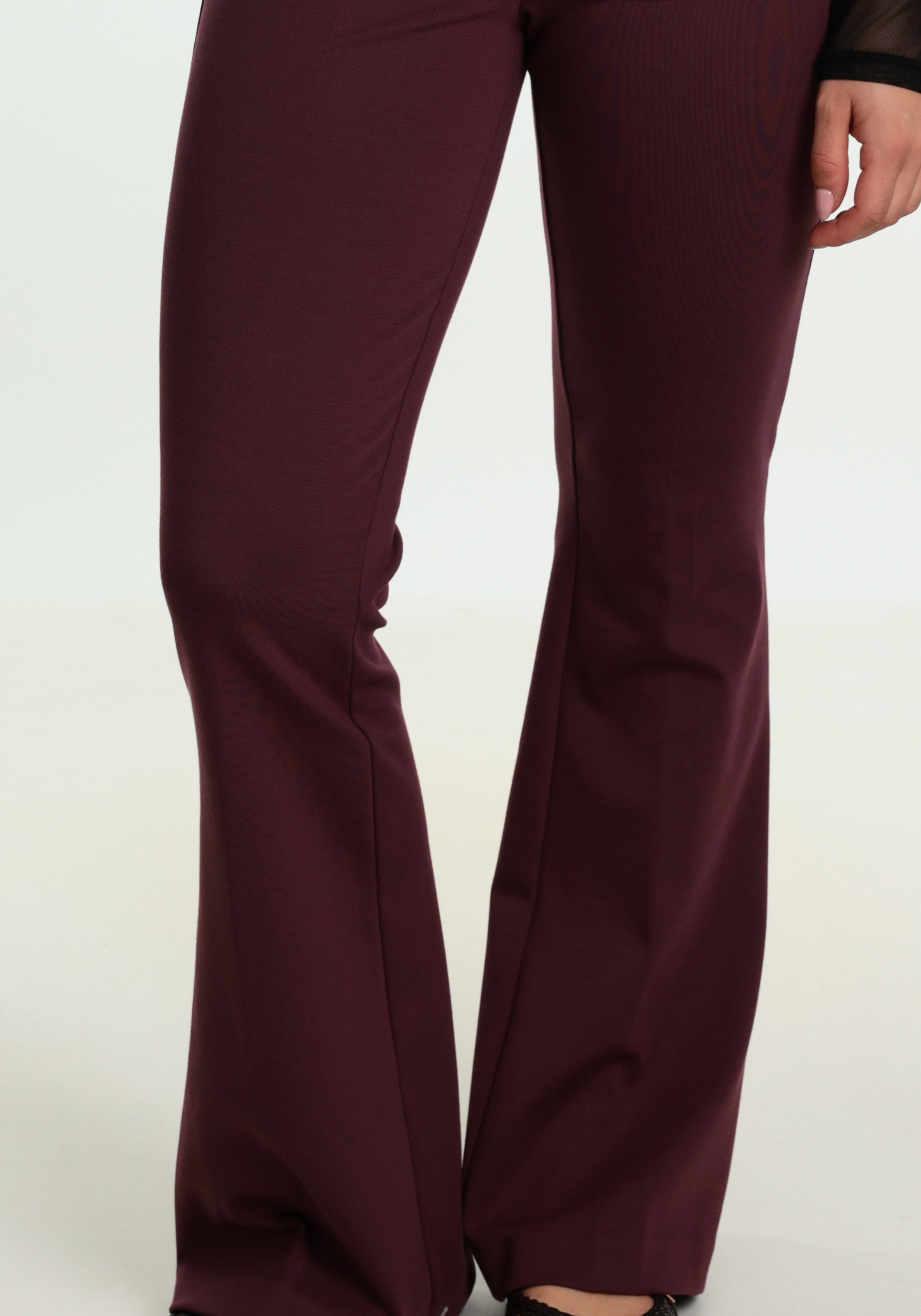 ONLY Flared broek Peach 15298660 Donker Paars