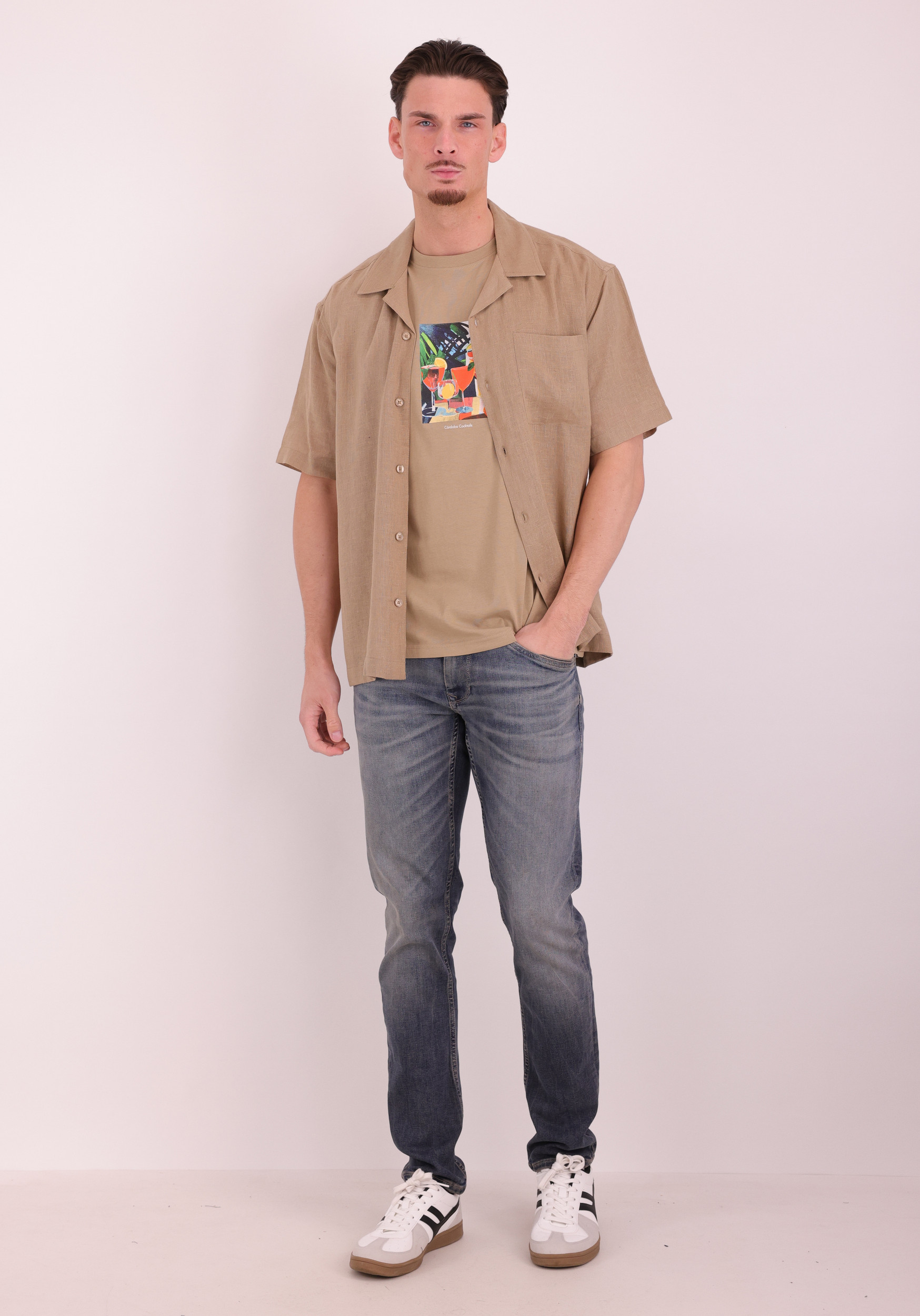 ONLY & SONS Overhemd Laurence 22036242 Zand