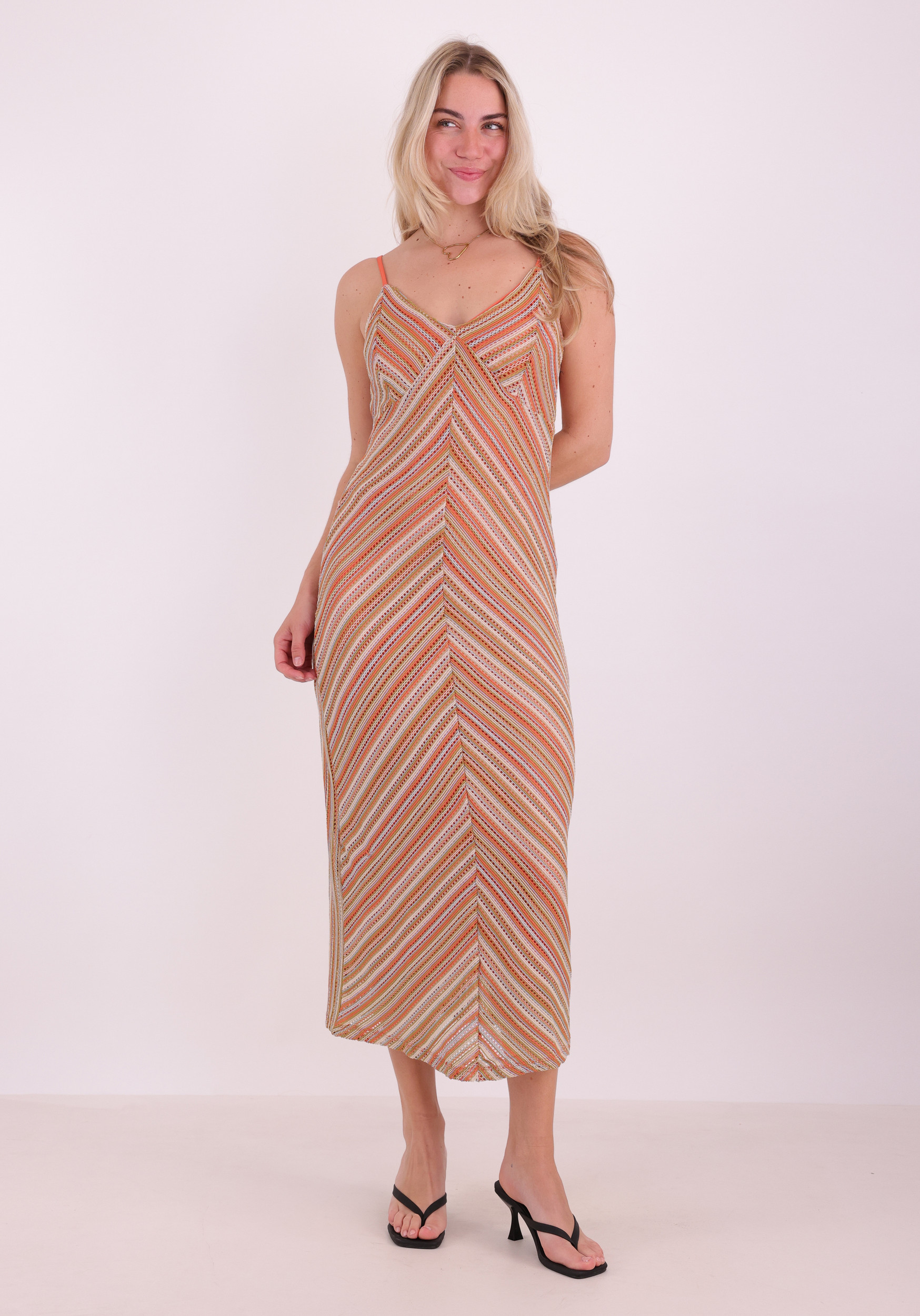 VERO MODA Jurk Demi  10344317 Oranje