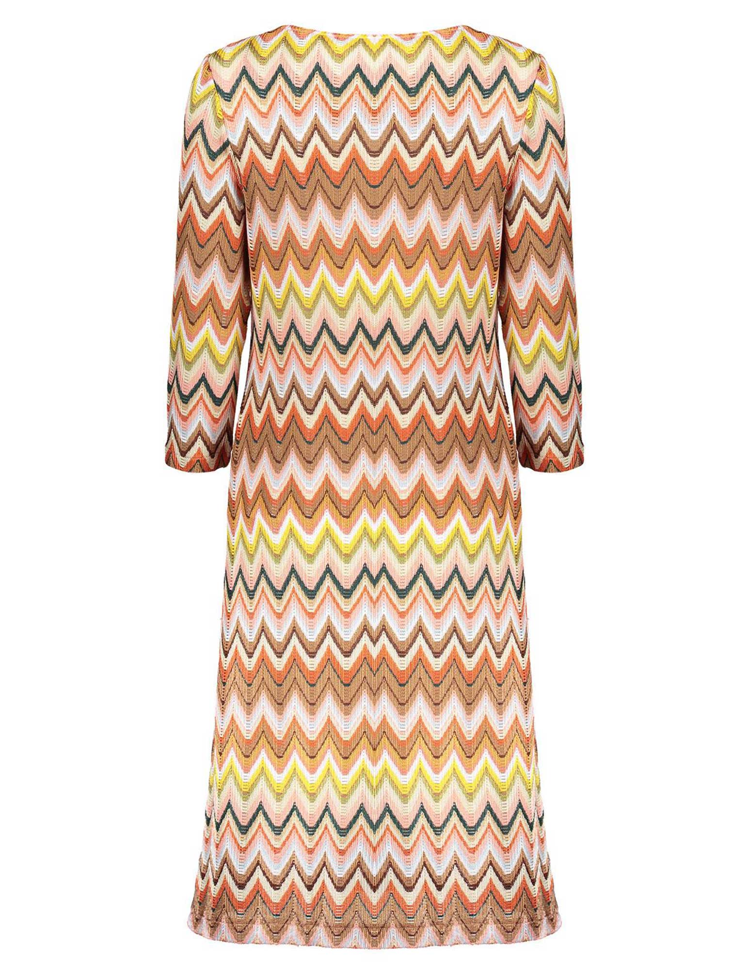 Geisha Jurk zigzag 47139-60 Oranje