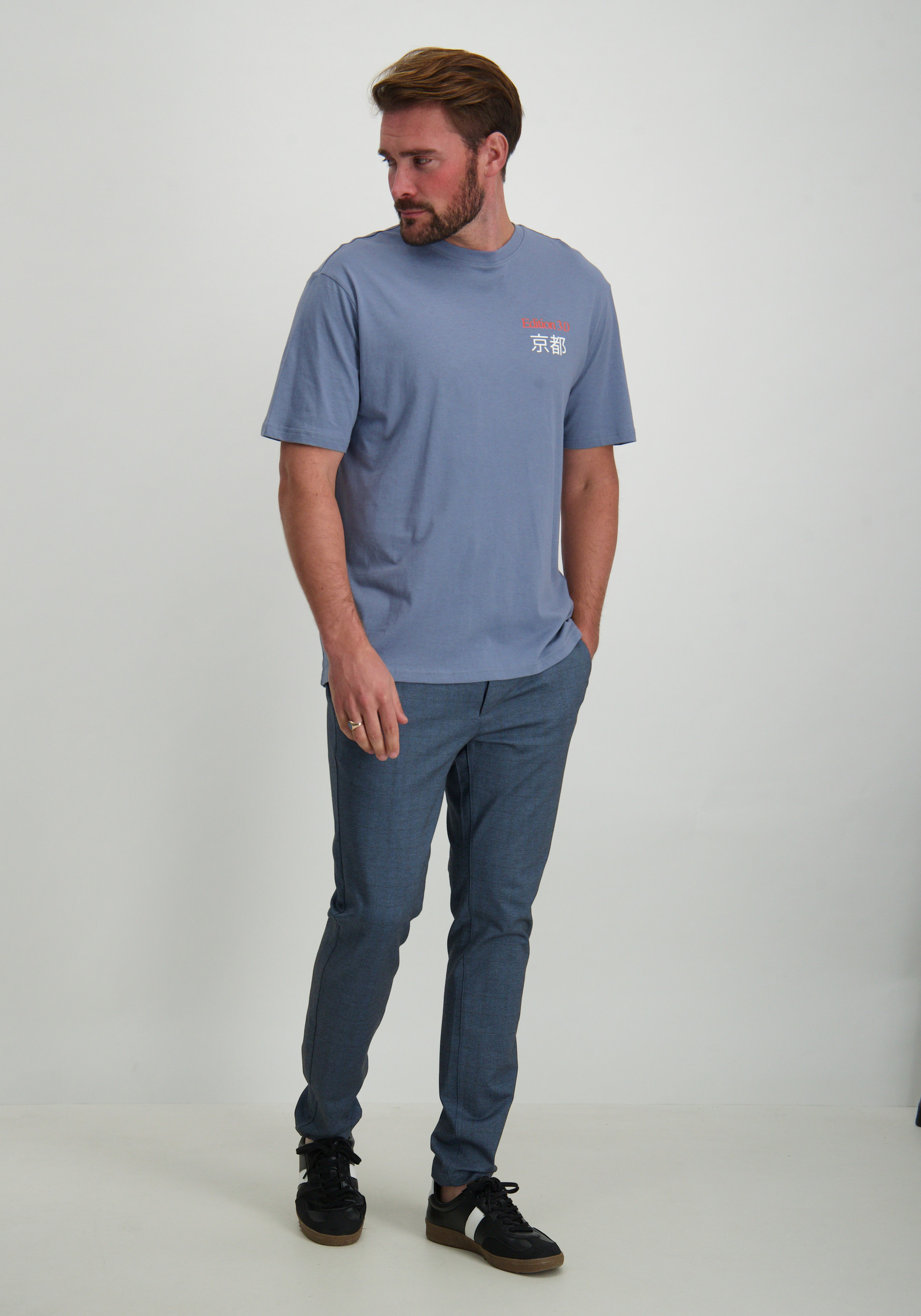 ONLY & SONS T-shirt Keane 22033620 Licht blauw