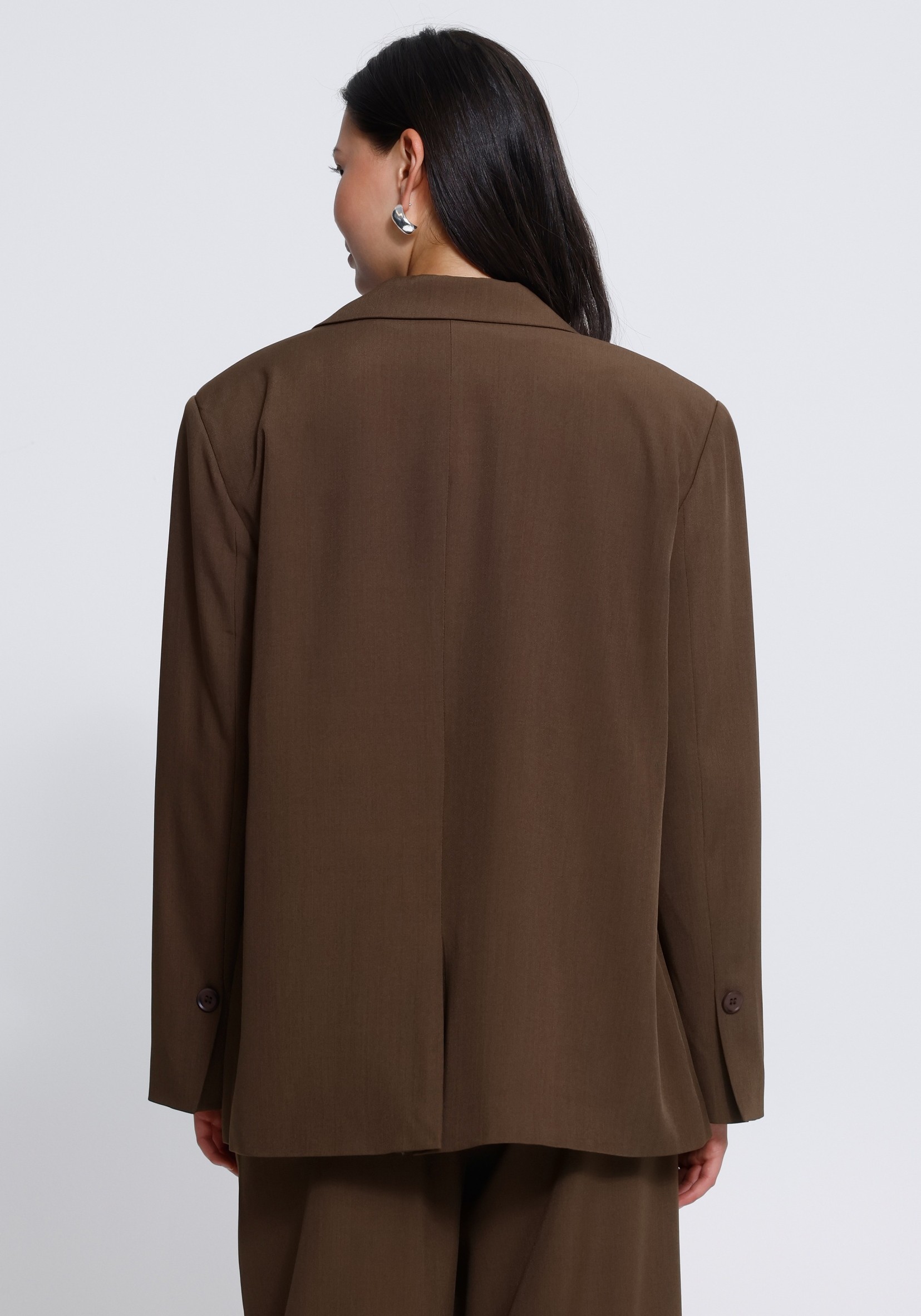 Ichi Blazer Fava 20125677 Donker bruin