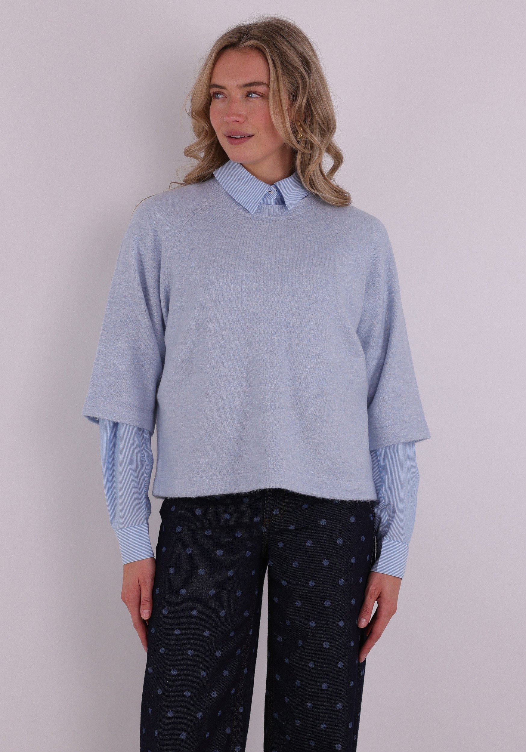 Only Trui Simoni 15333199 Licht blauw