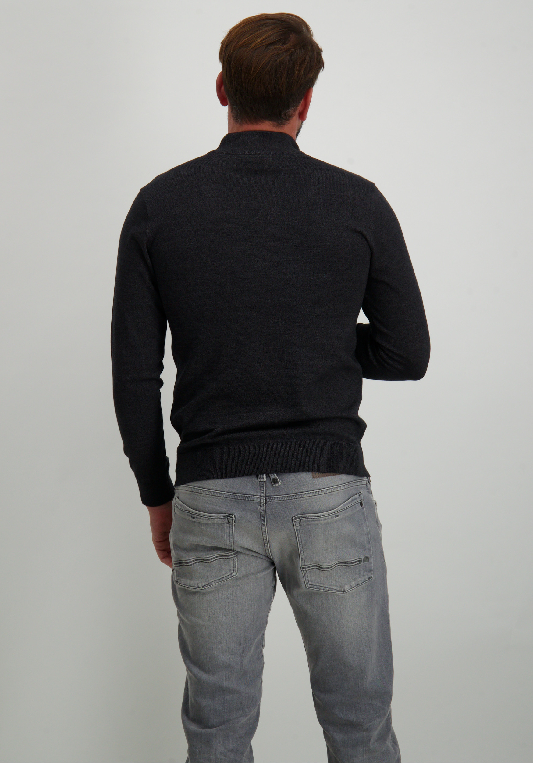 No Excess Trui N2185 Donker Grijs