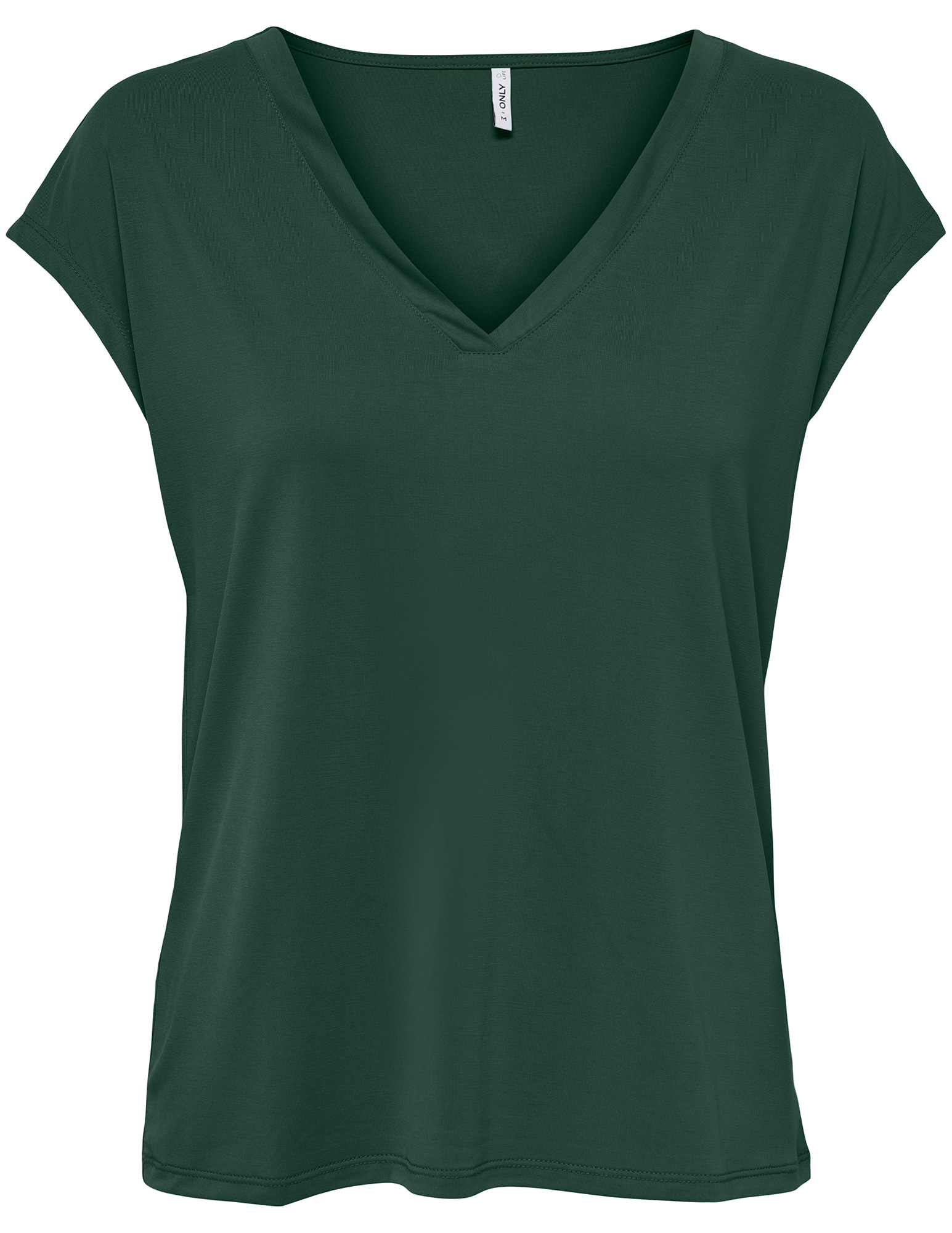 Only T-shirt Free 15287041 Donker groen