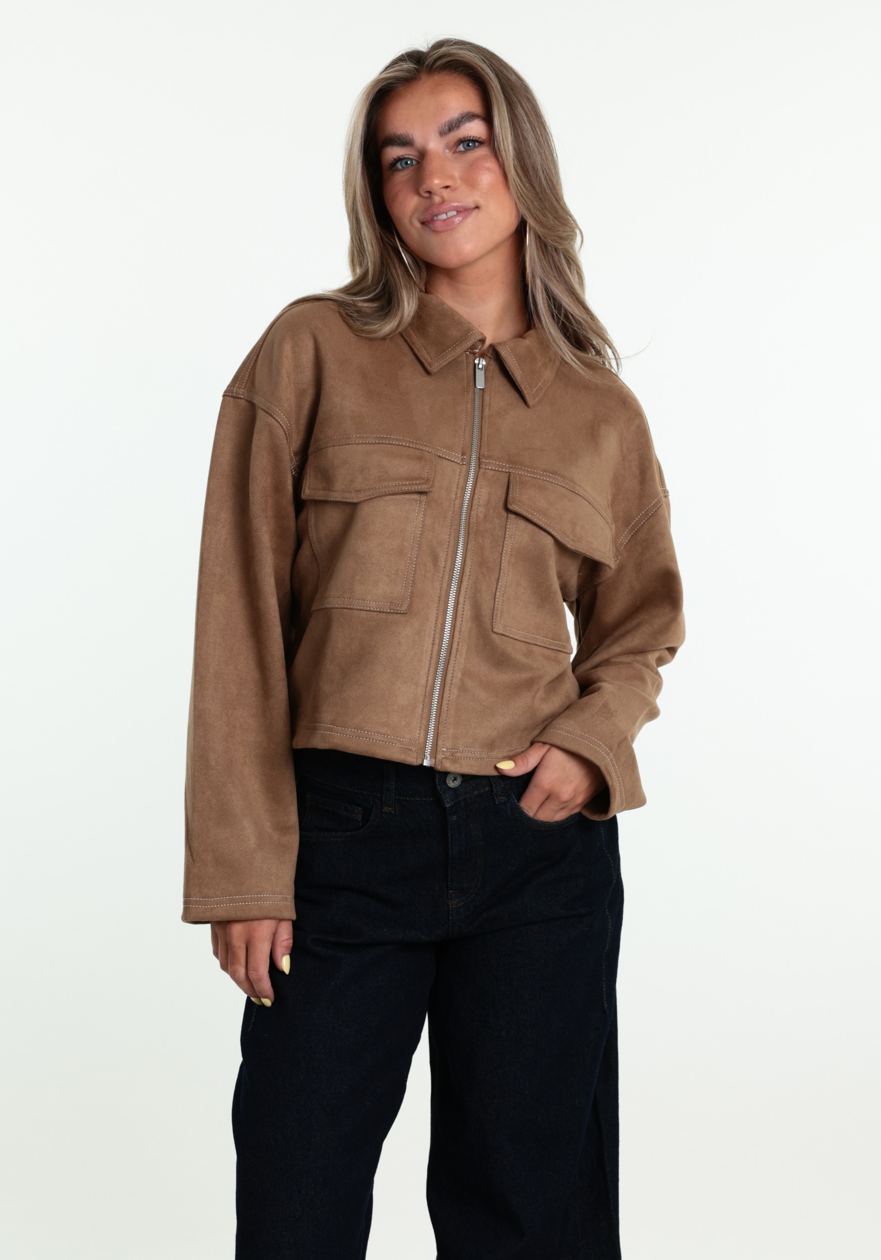 ONLY Jacket Stina 15351260 Licht bruin