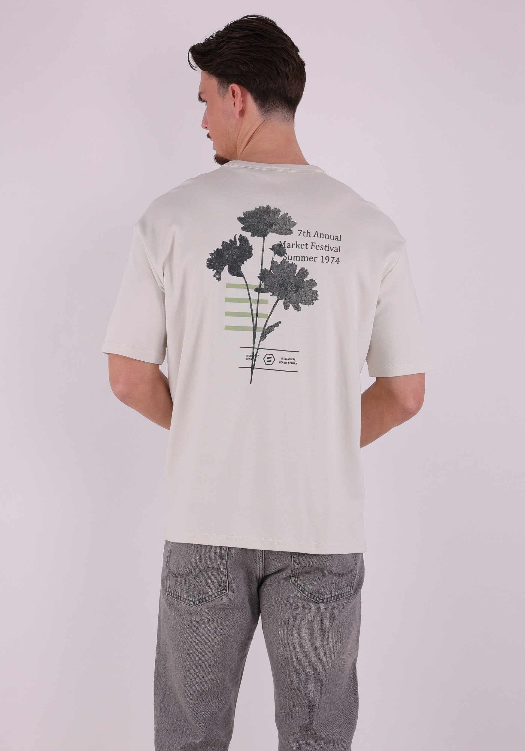 No Excess T-shirt interlock 31340212 Ecru