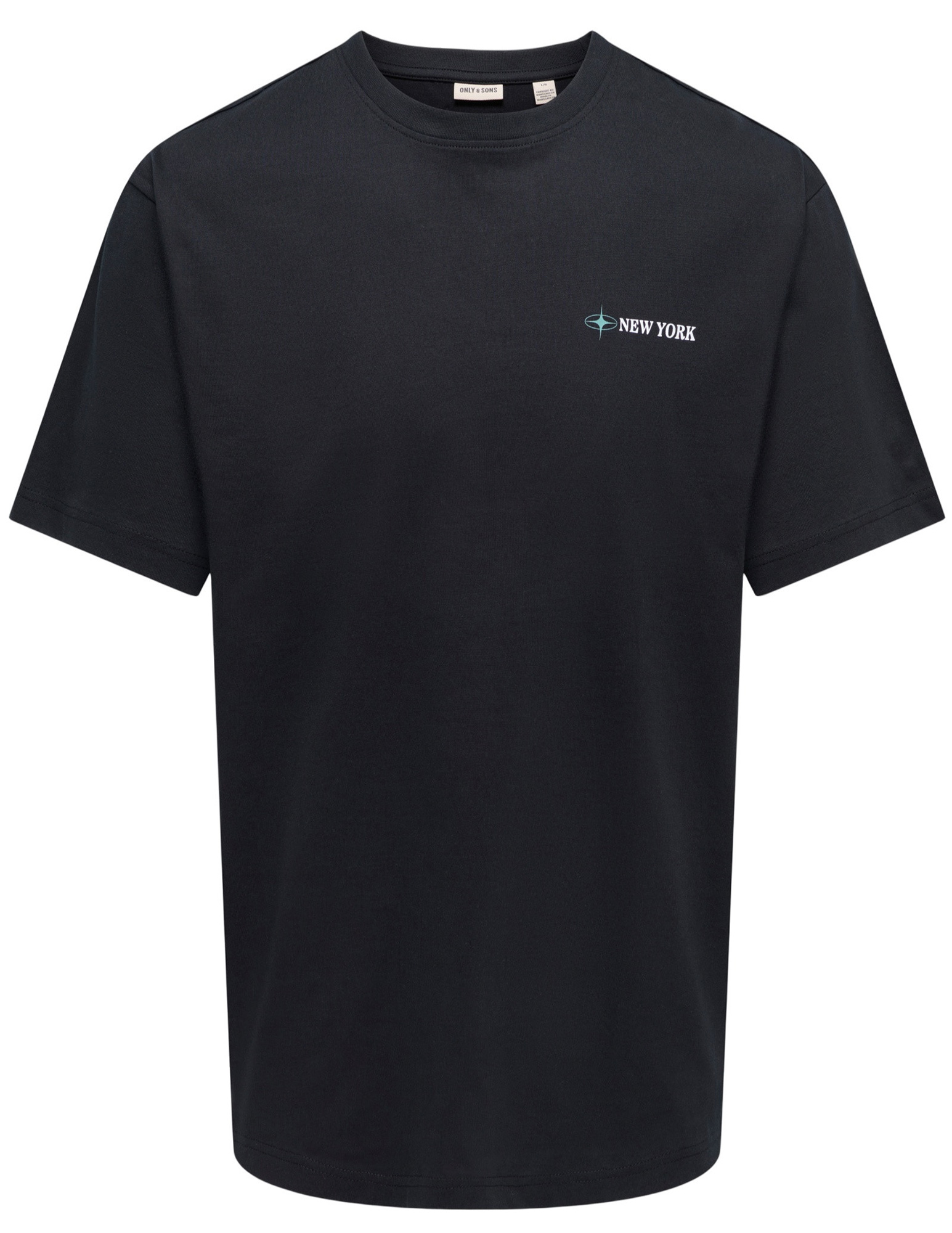 ONLY & SONS T-shirt Fred 22038318 Zwart