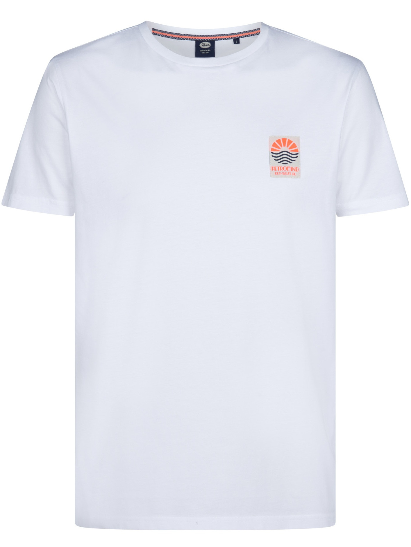 Petrol T-shirt M-1050-TSR624 Wit