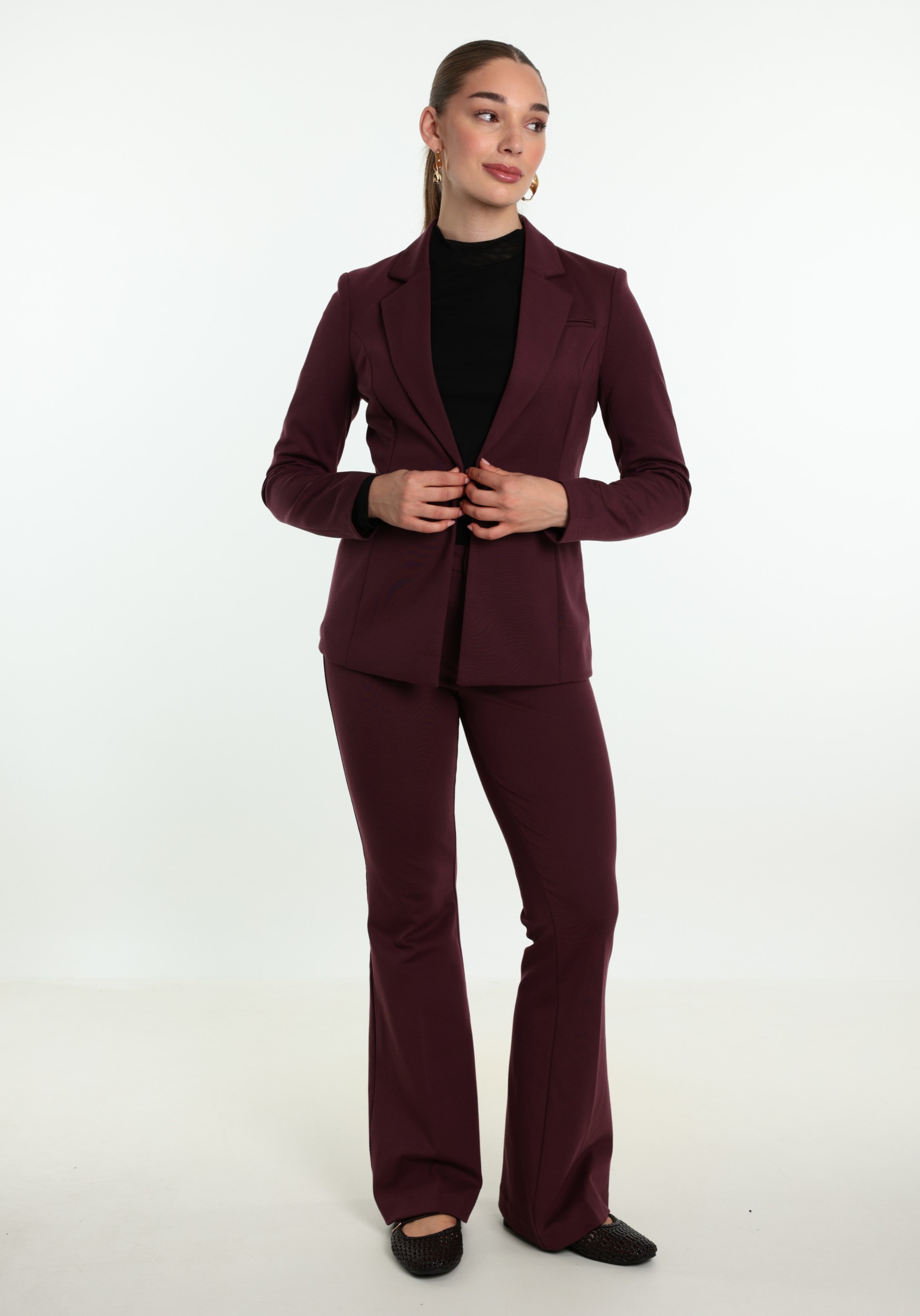 ONLY Blazer Peach 15298659 Donker Paars
