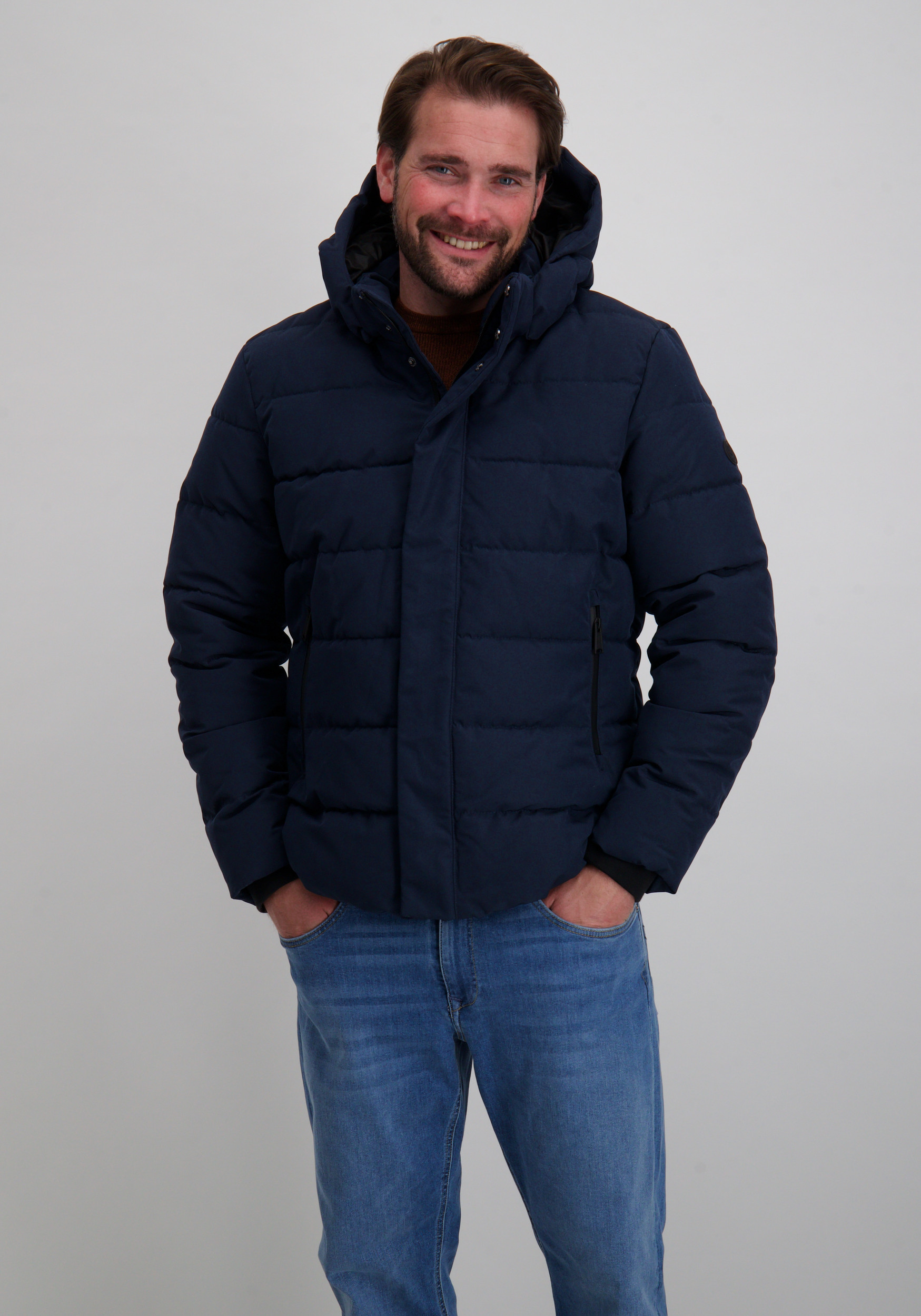 ONLY & SONS Winterjas Cayson 22019598 Donker blauw