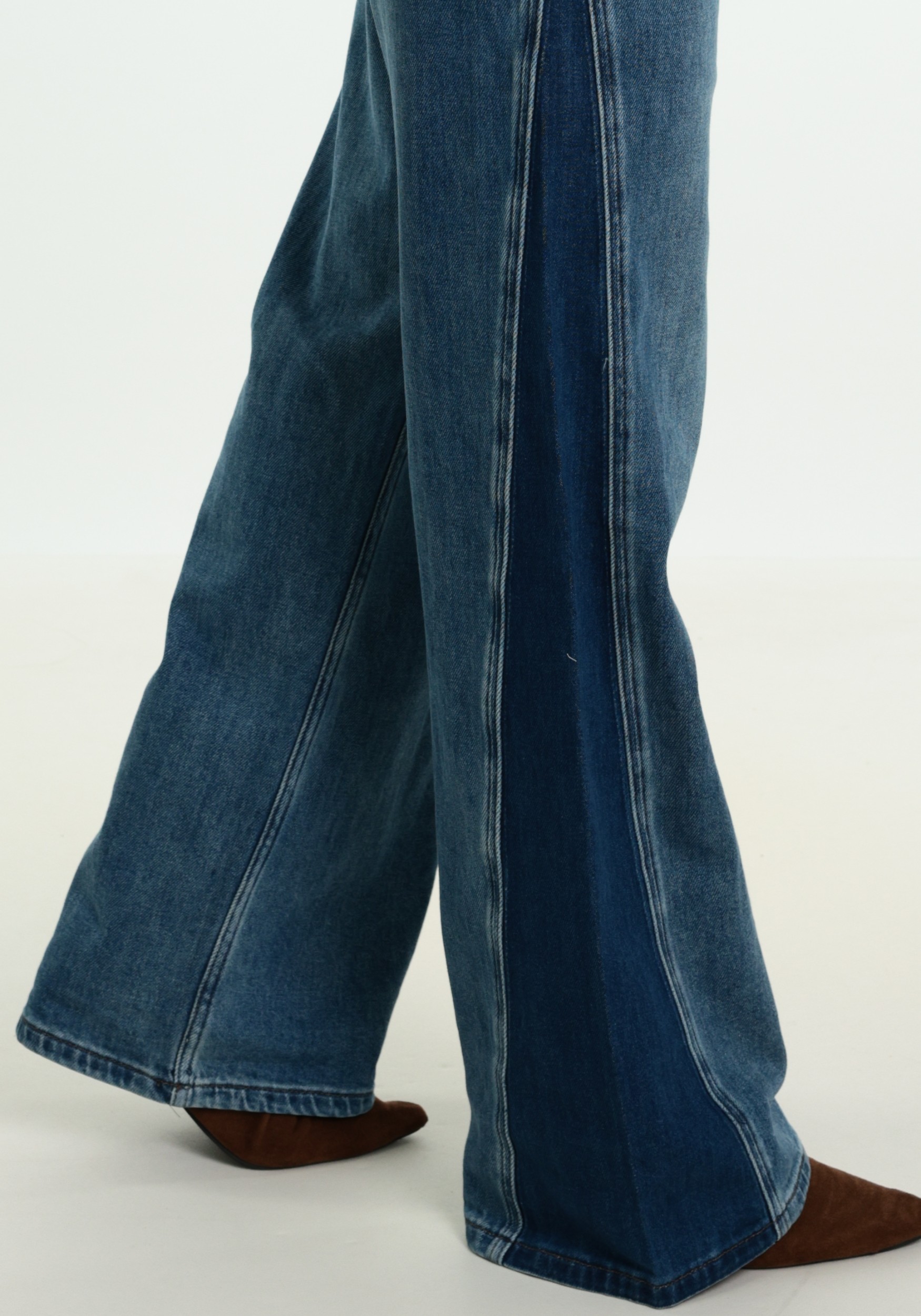 Red Button Jeans Claudette insert SRB5012 Jeans blauw