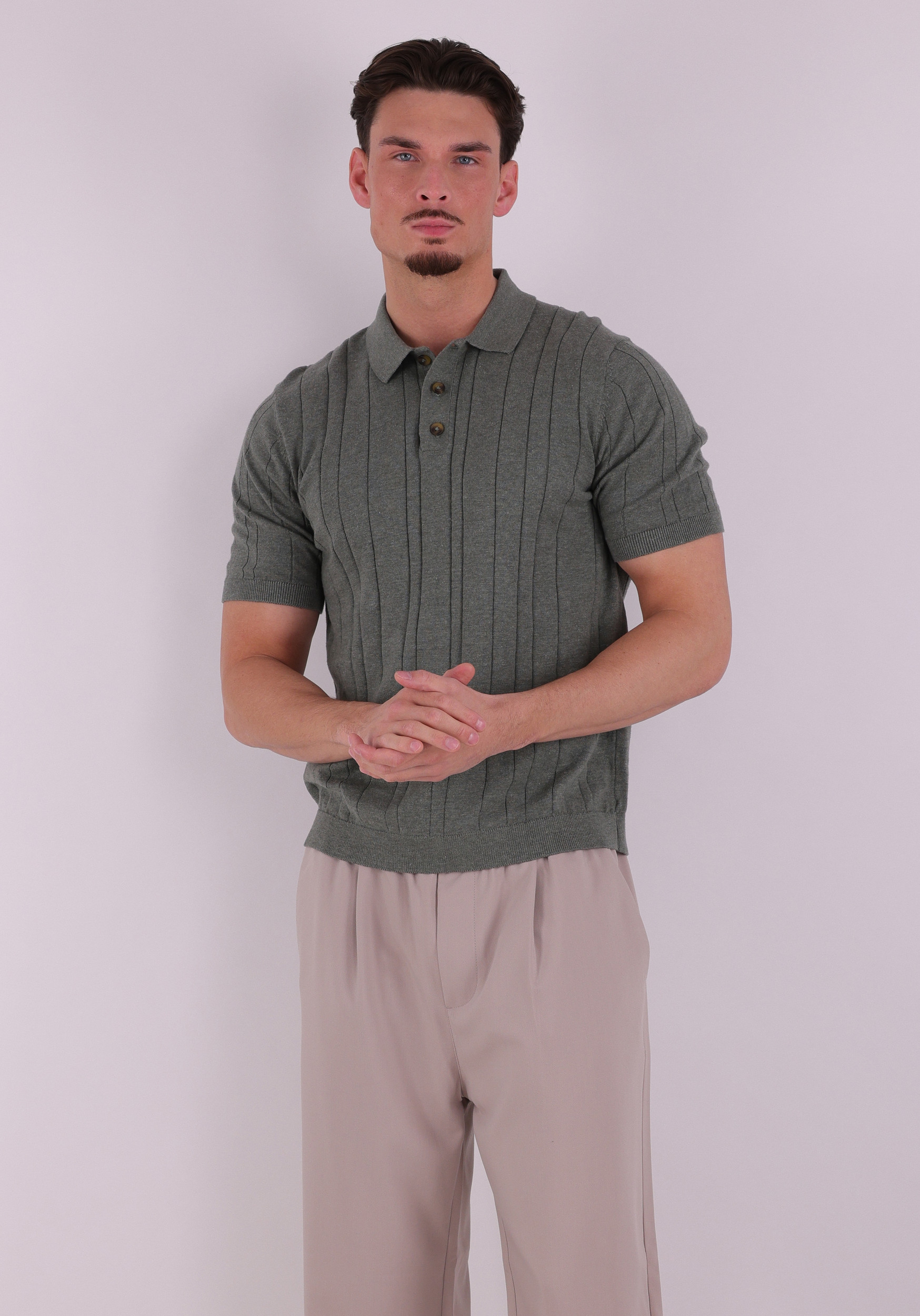 ONLY & SONS Polo Sofus 22037216 Groen