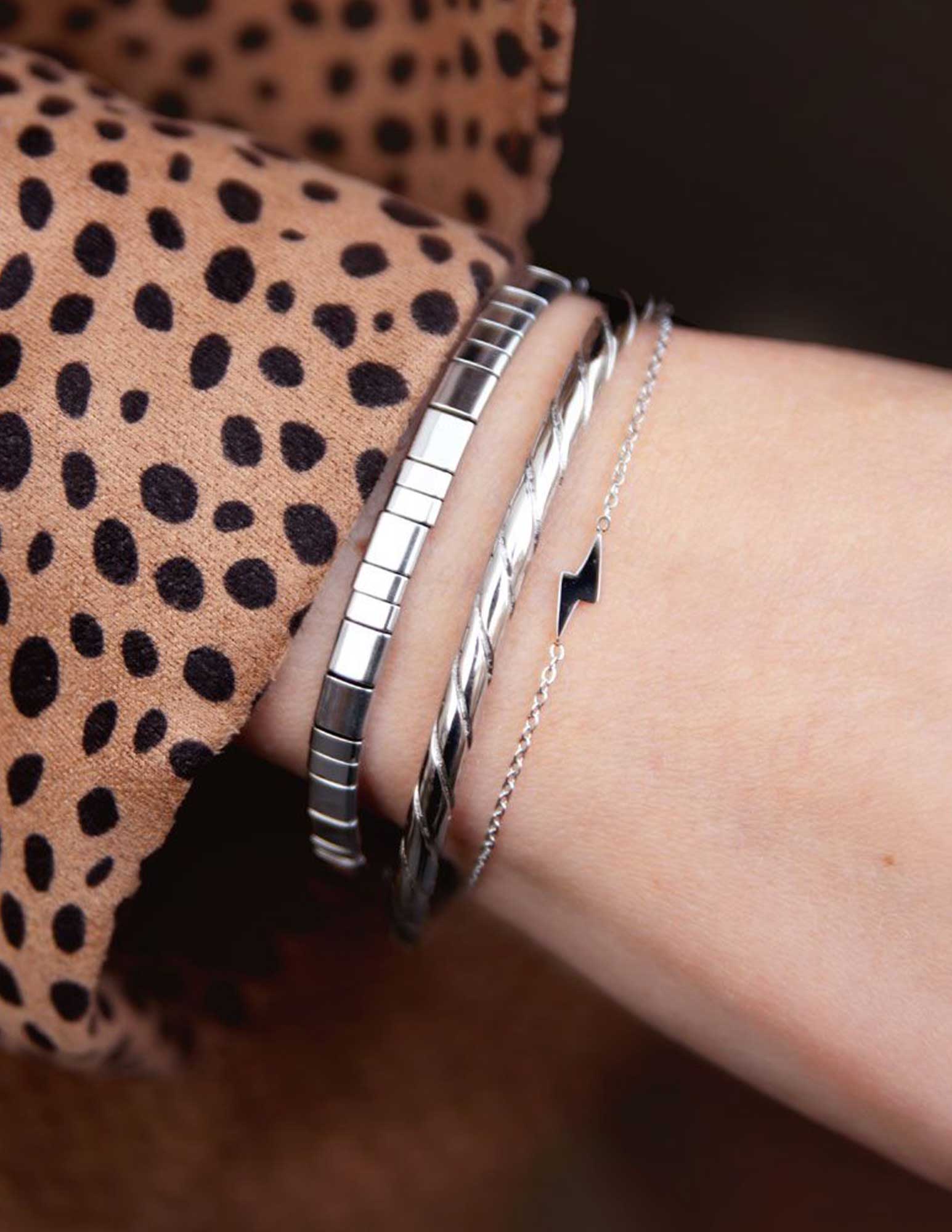 My Jewellery Armband bliksem MJ03147 Goud