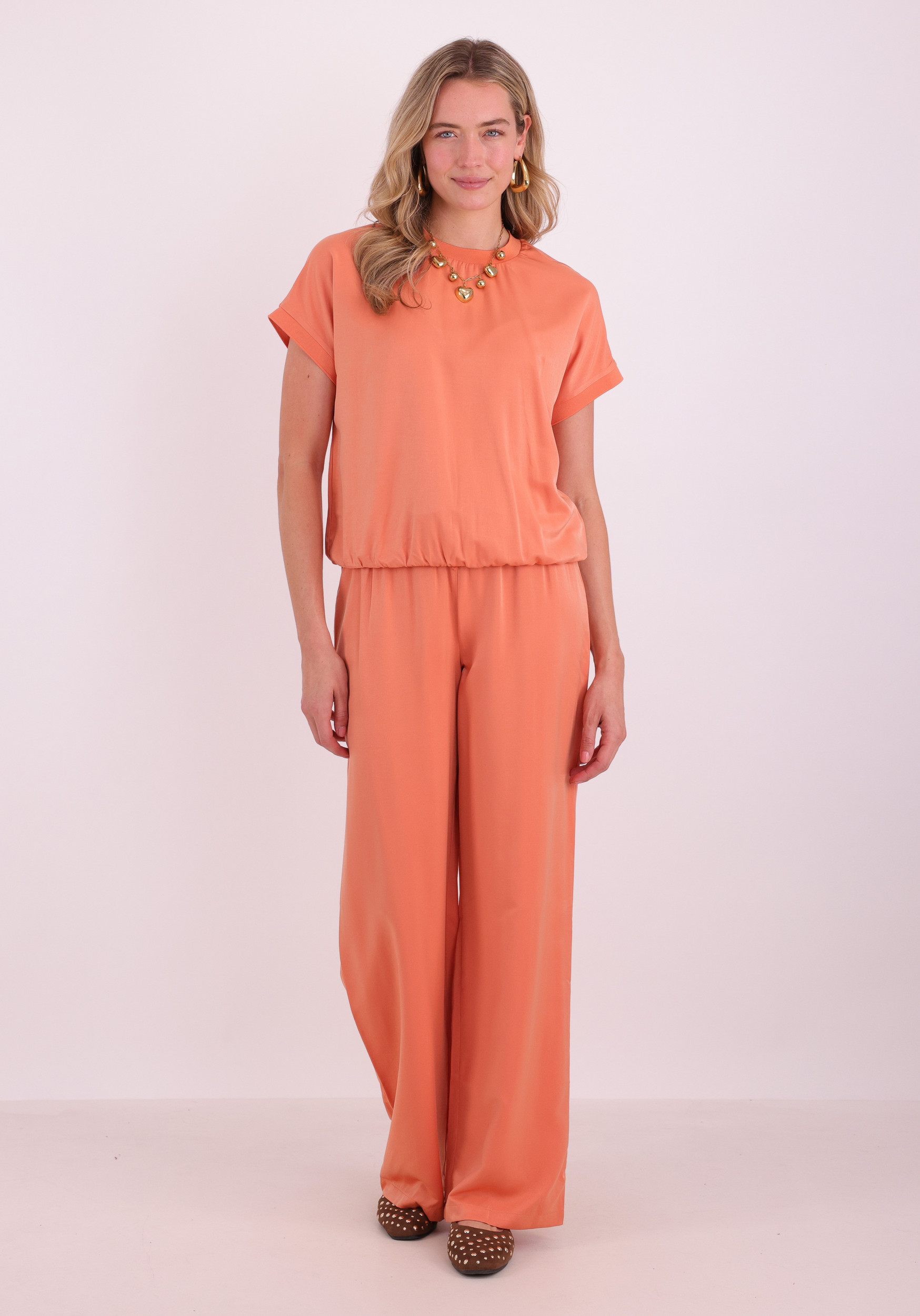 VERO MODA Top Lina 10347032 Oranje