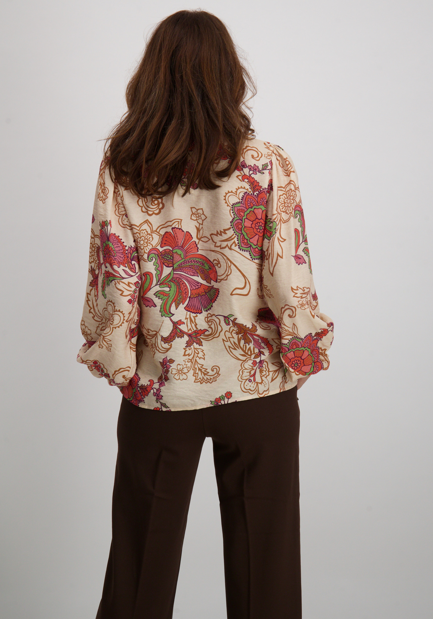 Geisha Blouse 53935-20 Beige