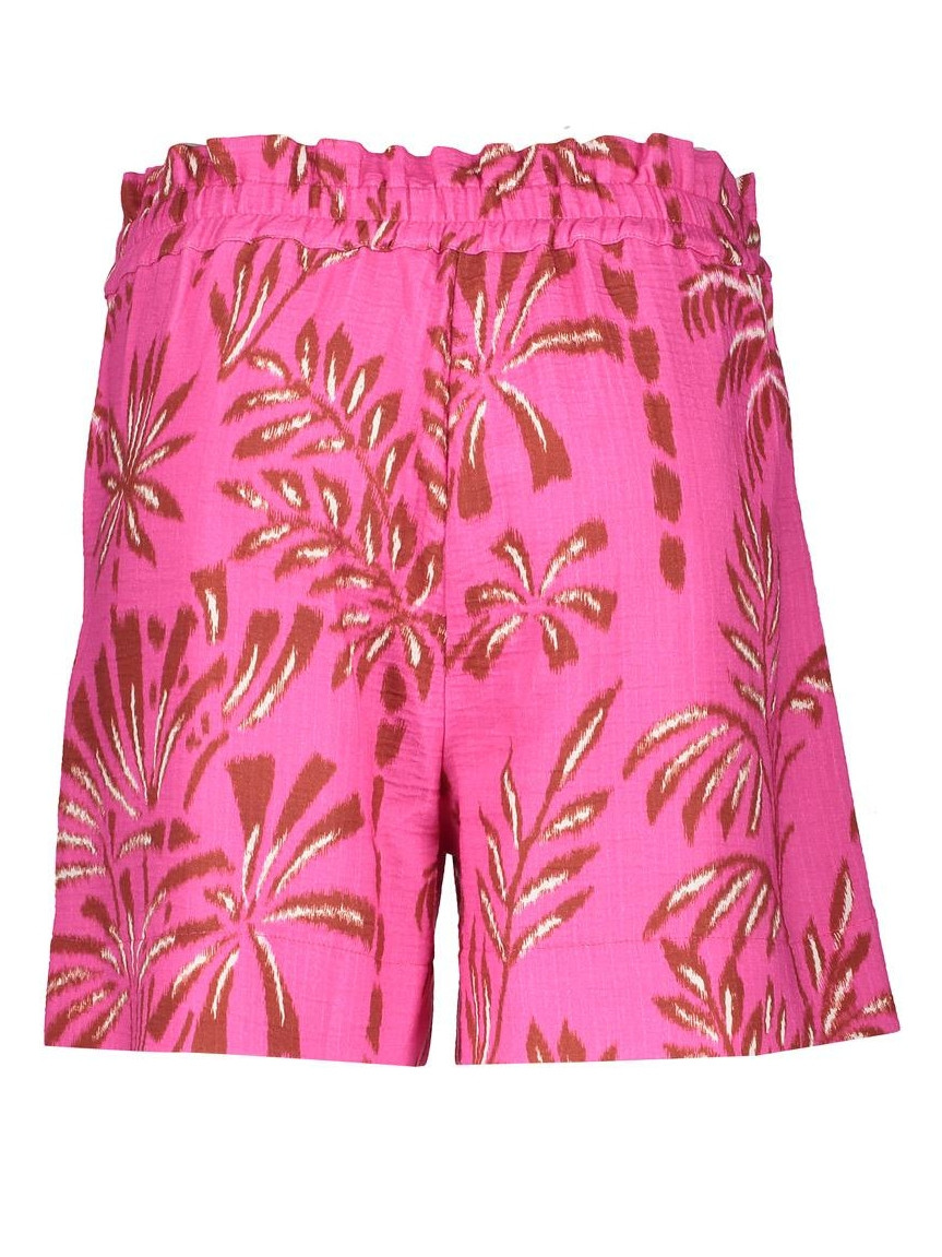 Geisha Korte broek palm print 51411-20 Rose